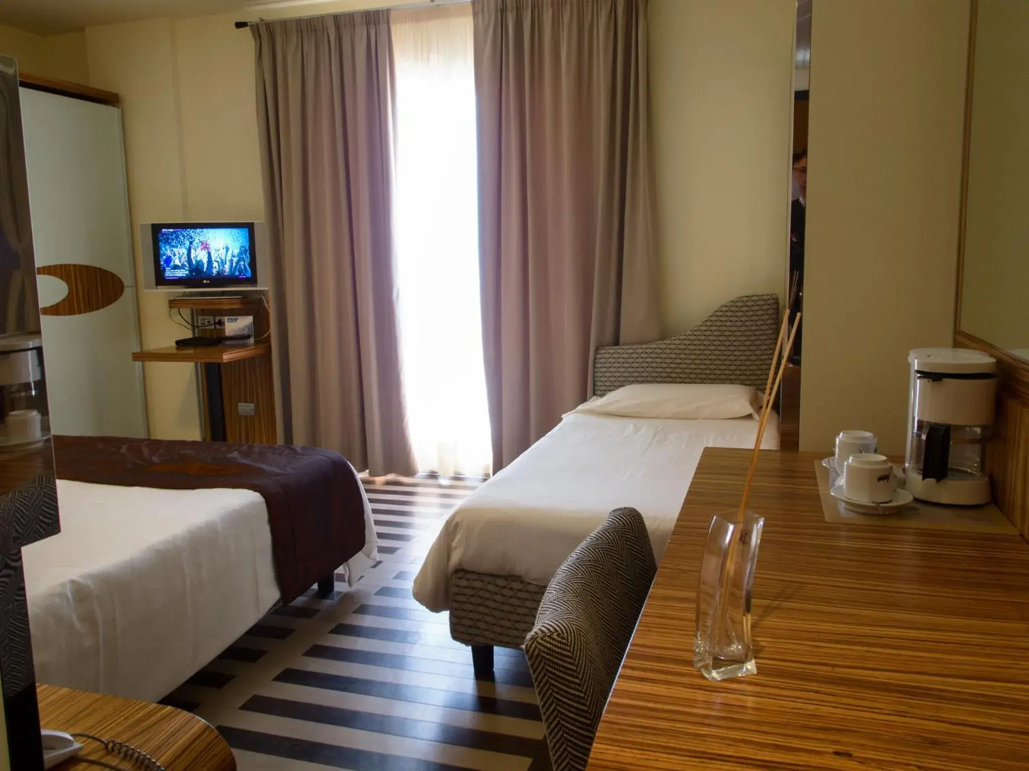 Bed in Bibione Palace Spa Hotel