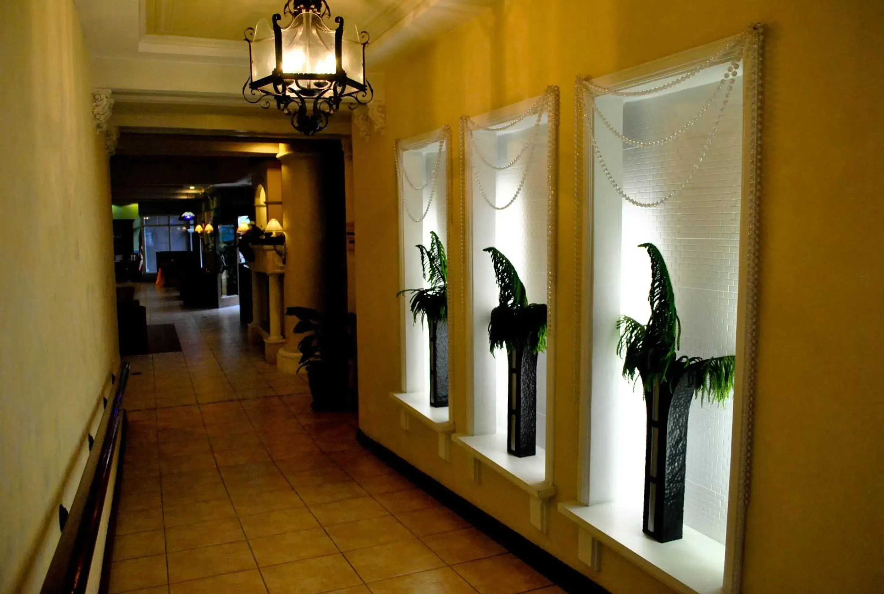 Decorative detail in Hotel Elizabeth - Baguio