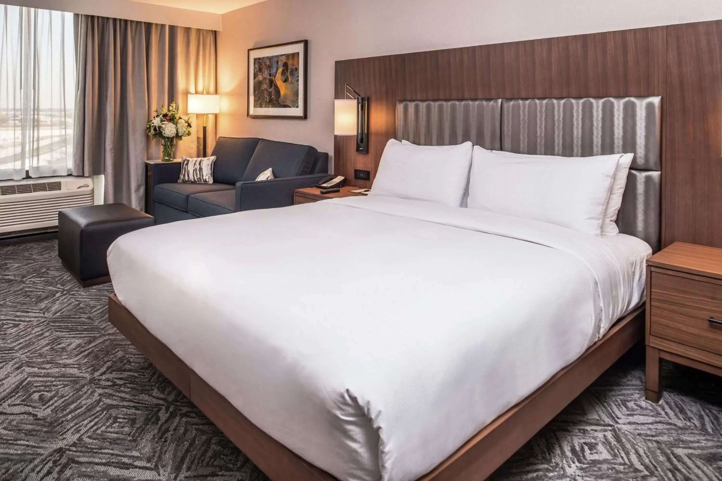 View (from property/room), Bed in Doubletree By Hilton Lafayette East View (from property/room), Bed in Doubletree By Hilton Lafayette East