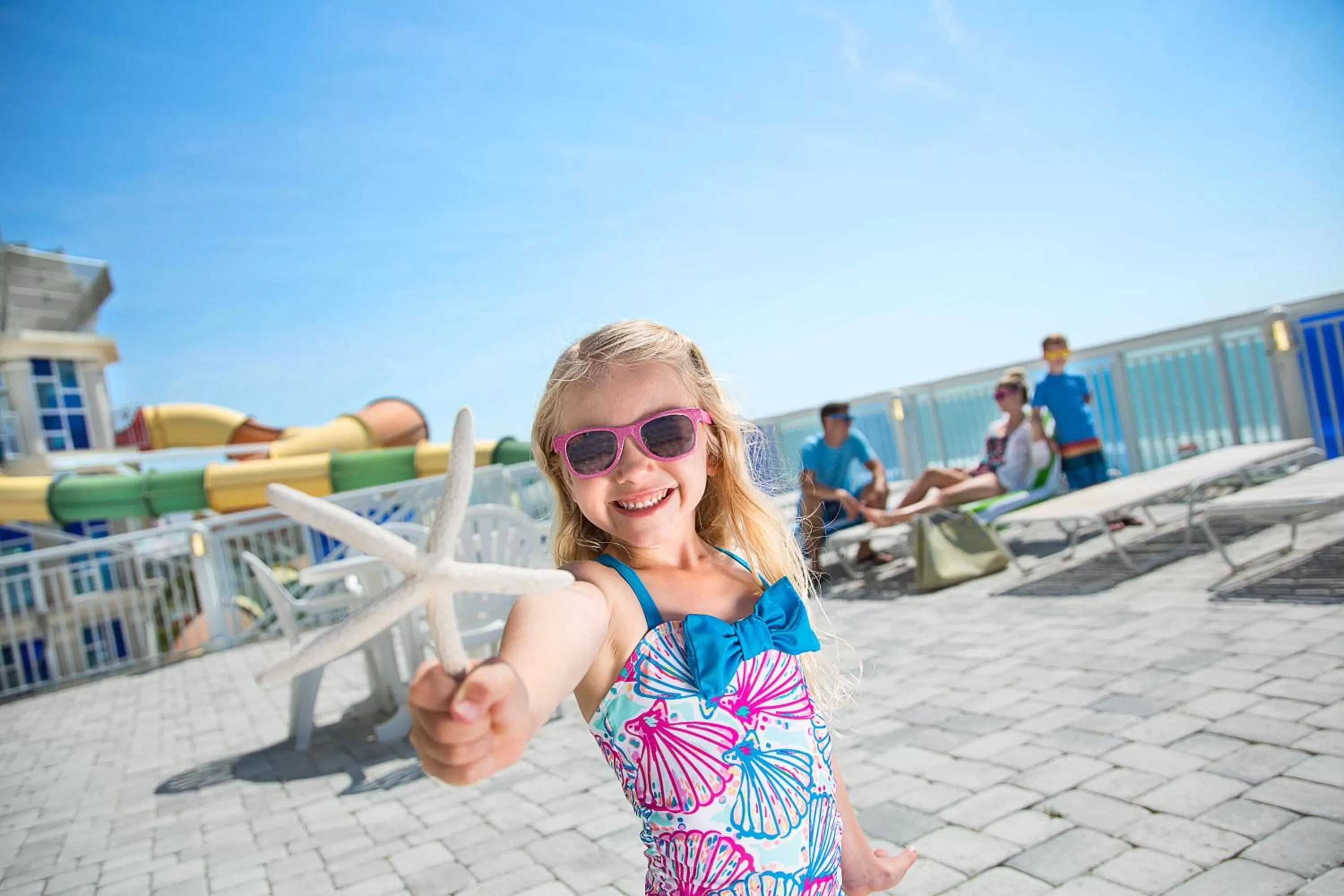 Balcony/Terrace in Crown Reef Beach Resort and Waterpark