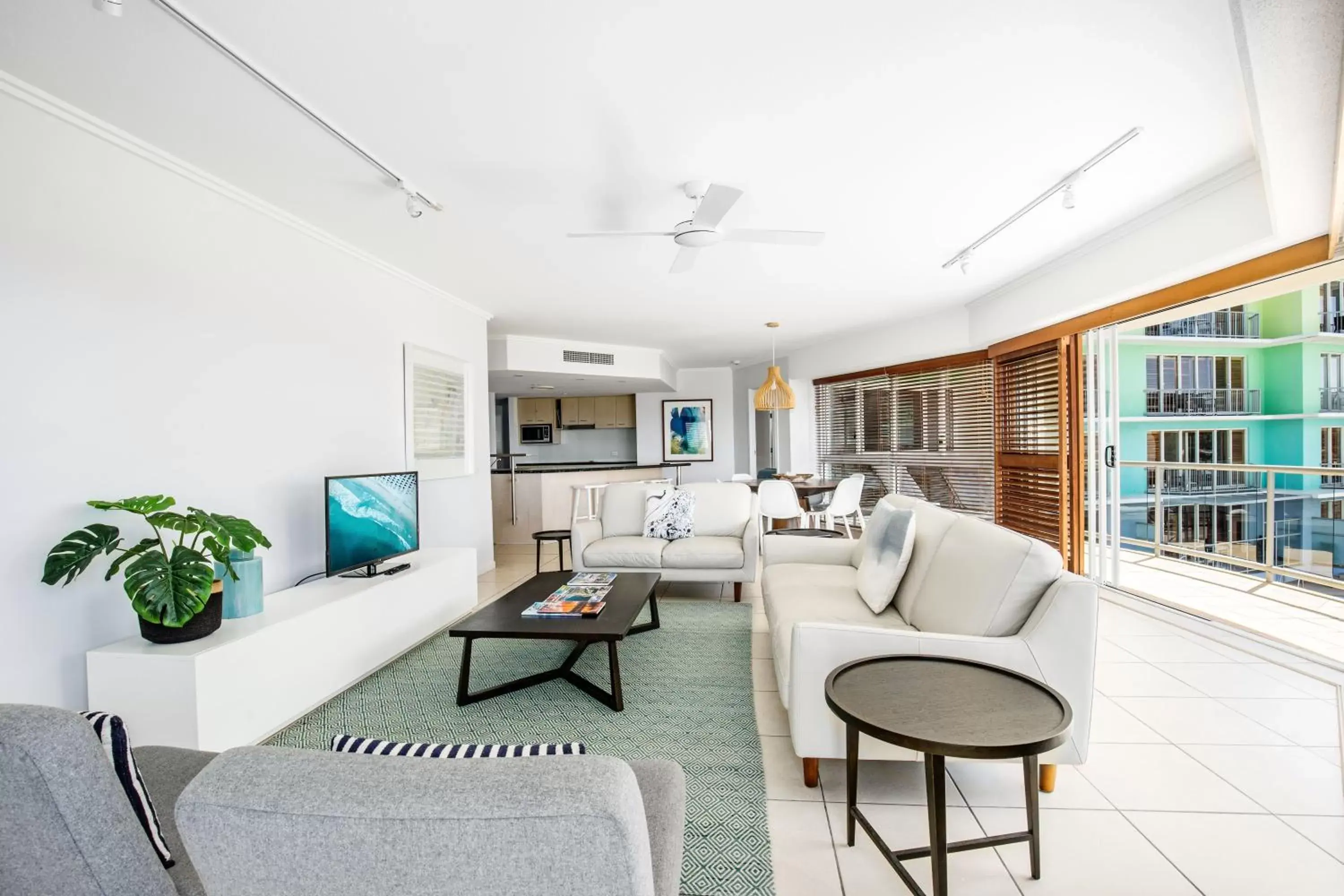 Living room, Seating Area in Rolling Surf Resort