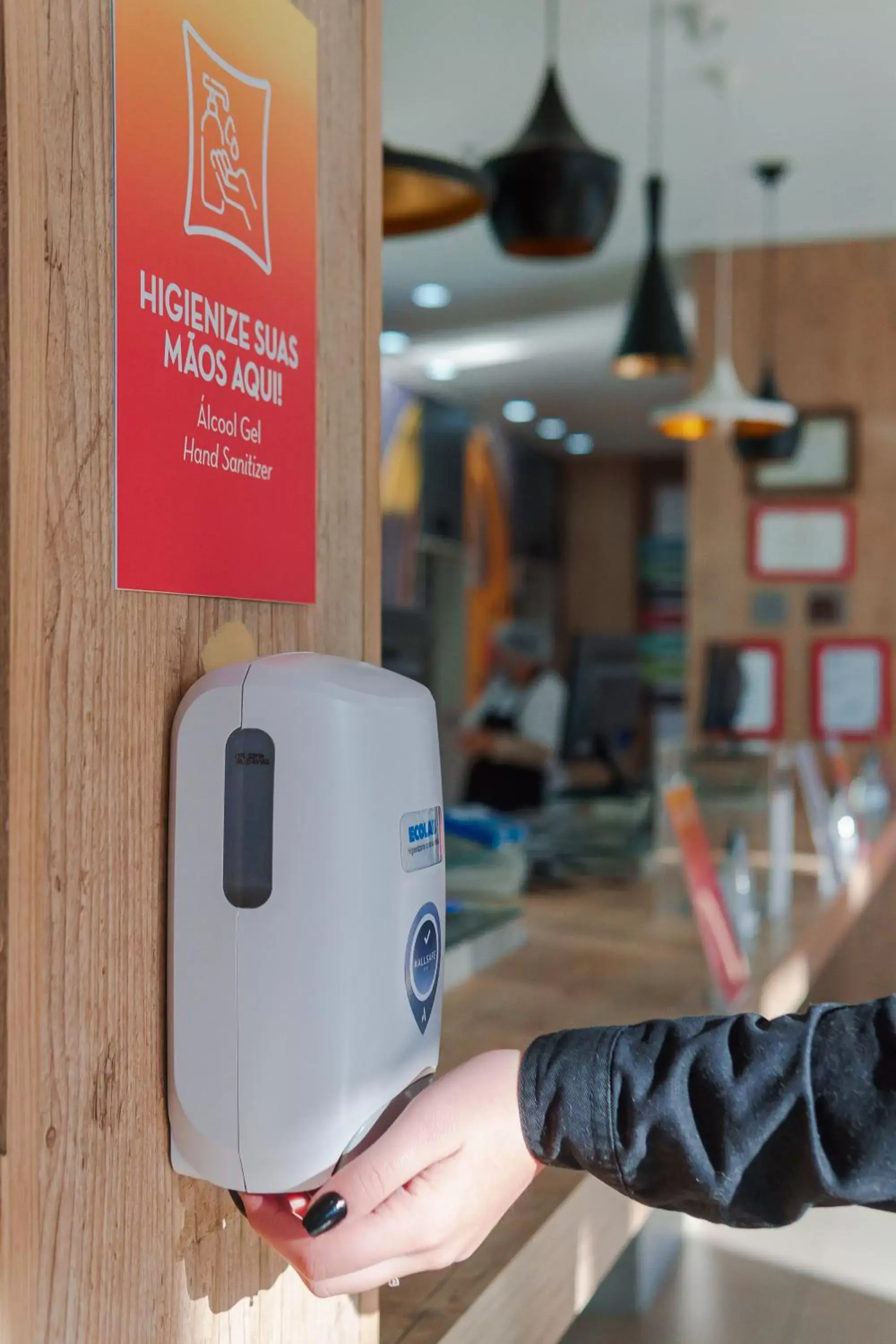 Lobby or reception in ibis Novo Hamburgo Lobby or reception in ibis Novo Hamburgo