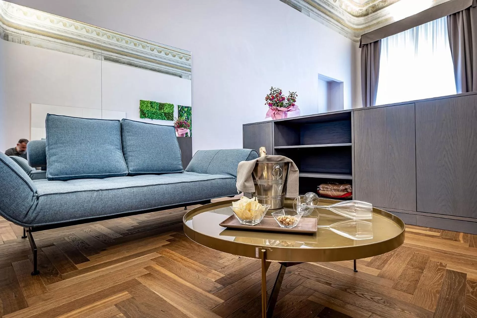 Seating area in Hotel La Scaletta al Ponte Vecchio