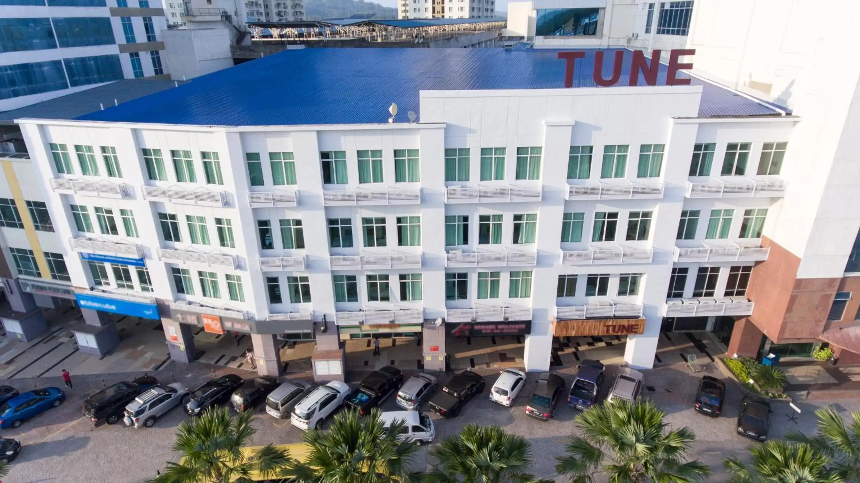 View (from property/room), Property Building in Tune Hotel - 1Borneo Kota Kinabalu