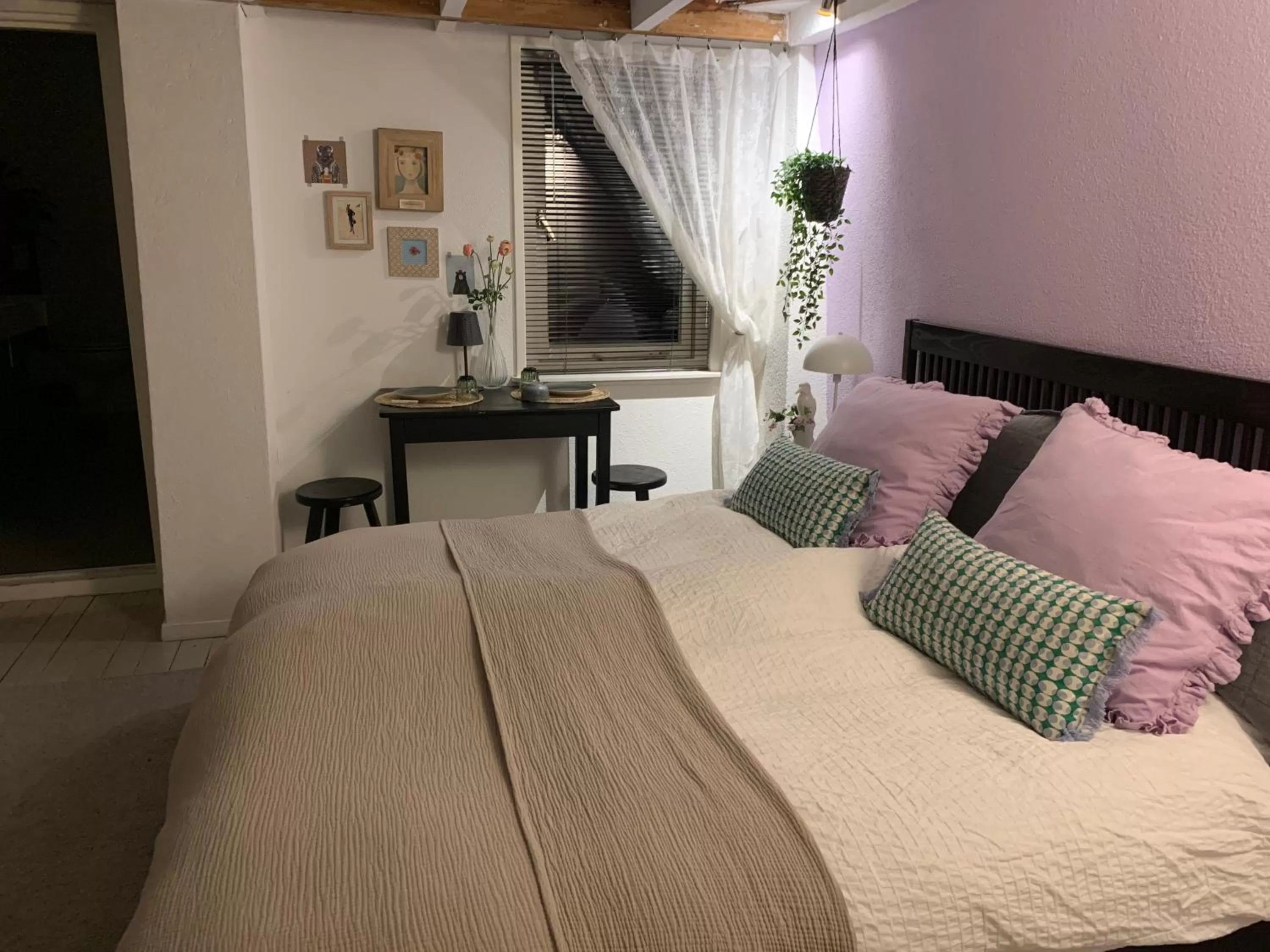 Bed in B&B Vintage Room