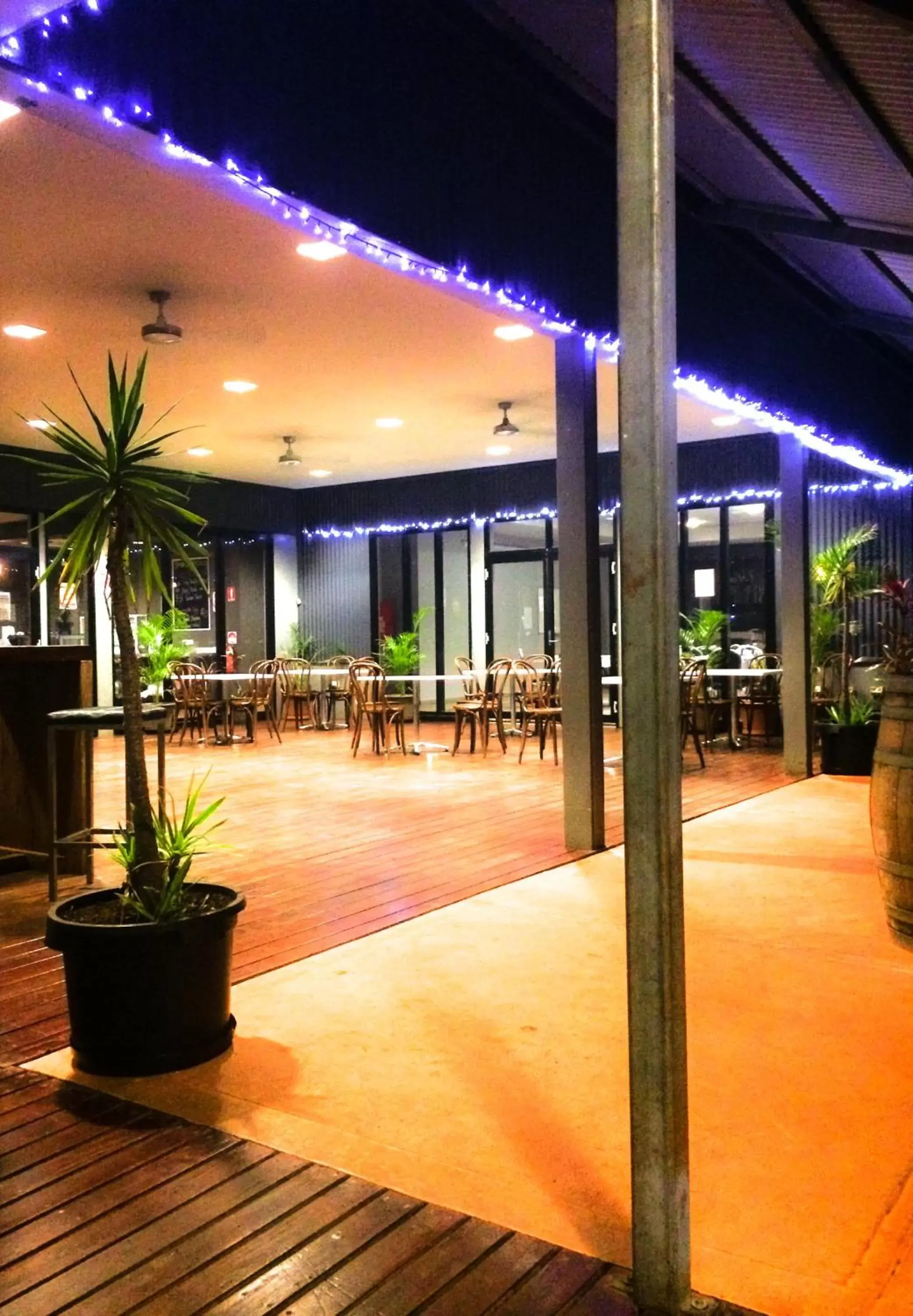 Patio in Spinifex Hotel