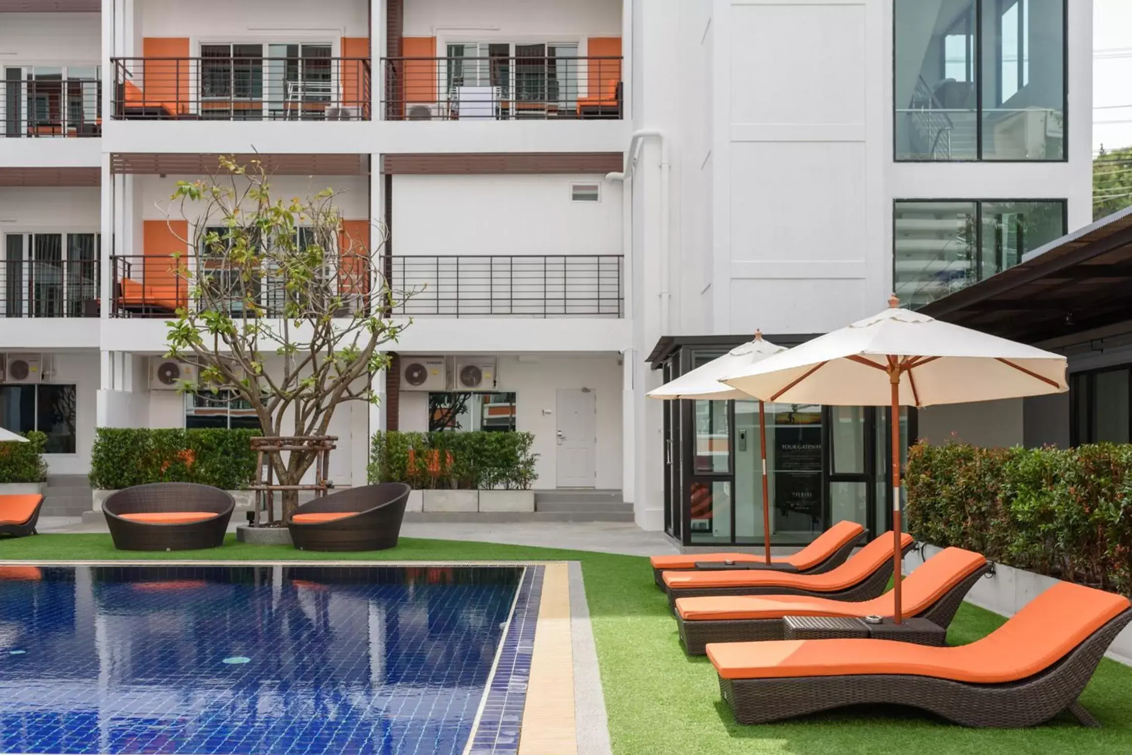 Garden, Patio/Outdoor Area in FX Hotel Pattaya