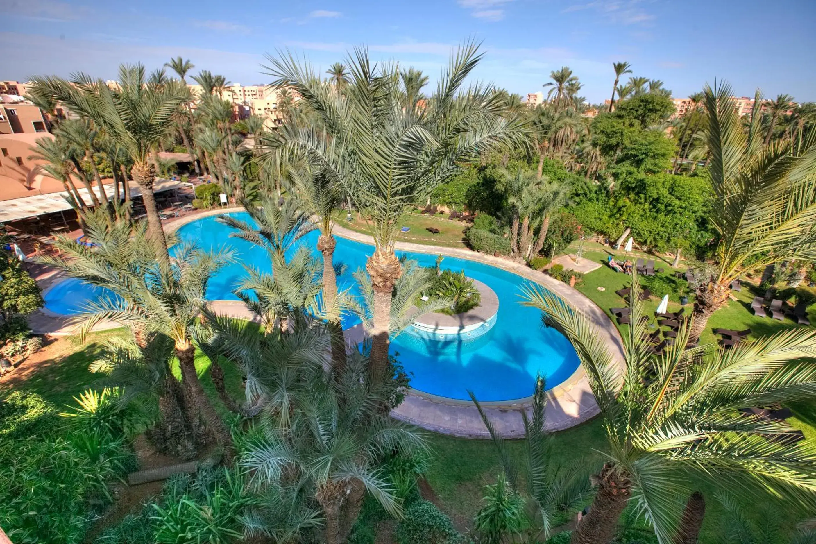 Day, Pool View in Hôtel Marrakech Le Semiramis