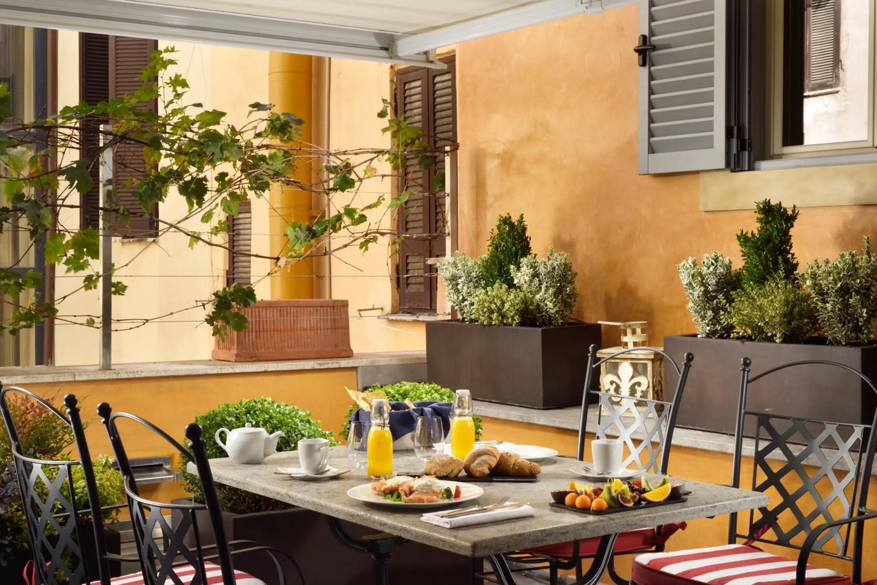 Balcony/Terrace in Hotel De' Ricci - Small Luxury Hotels of the World