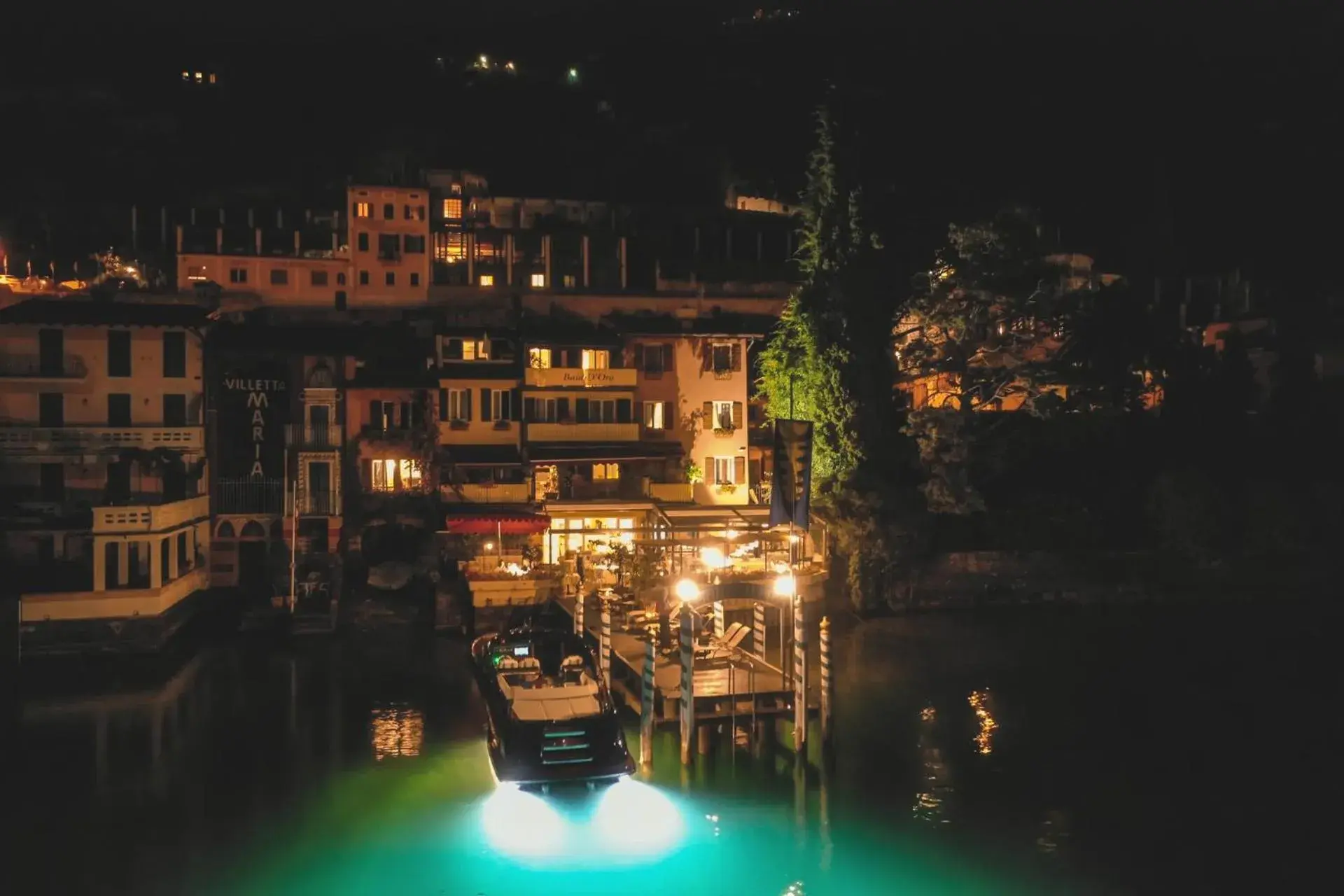 Night, Pool View in Hotel Baia D'Oro