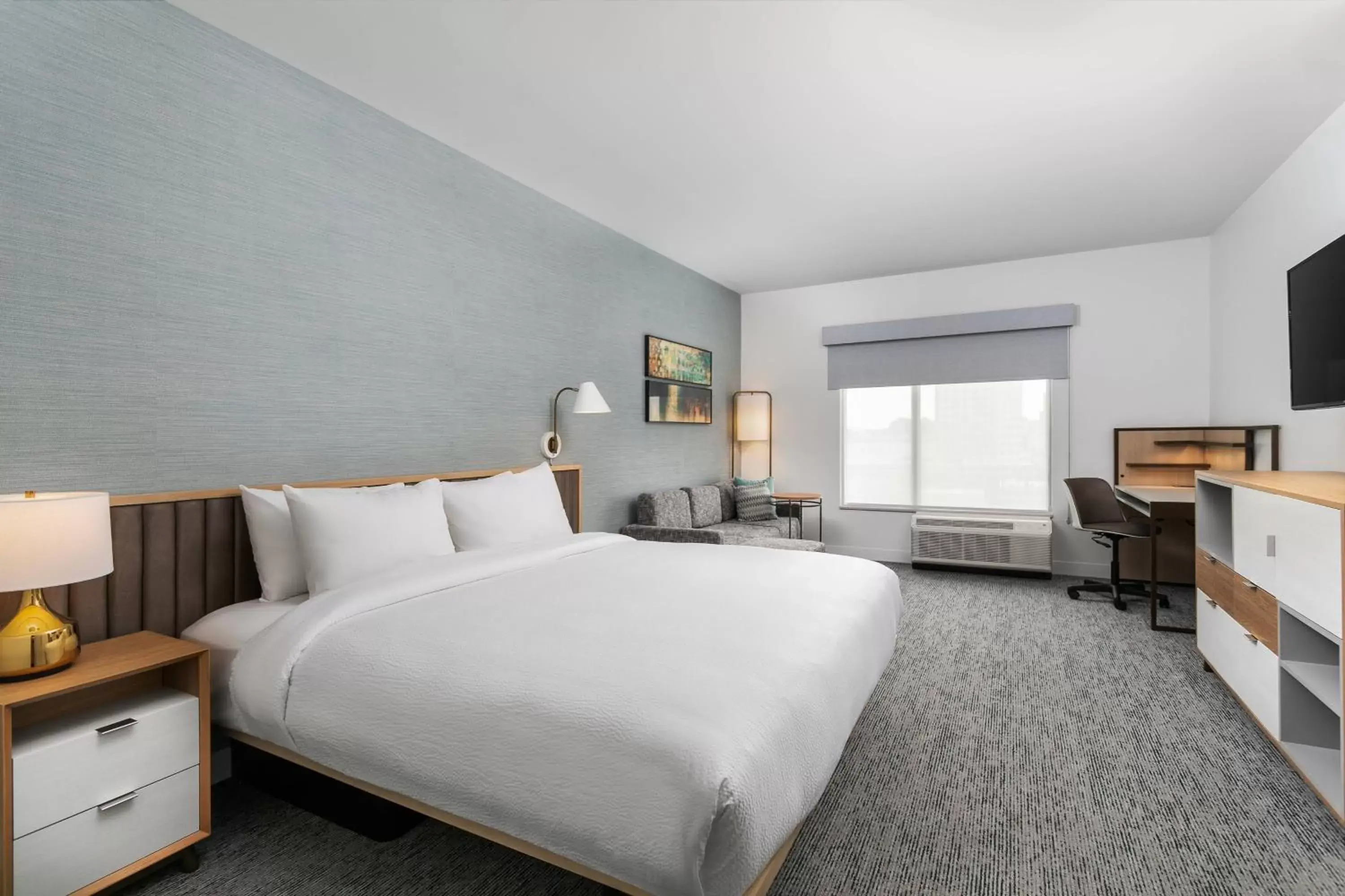 Photo of the whole room, Bed in TownePlace Suites by Marriott Nashville Midtown