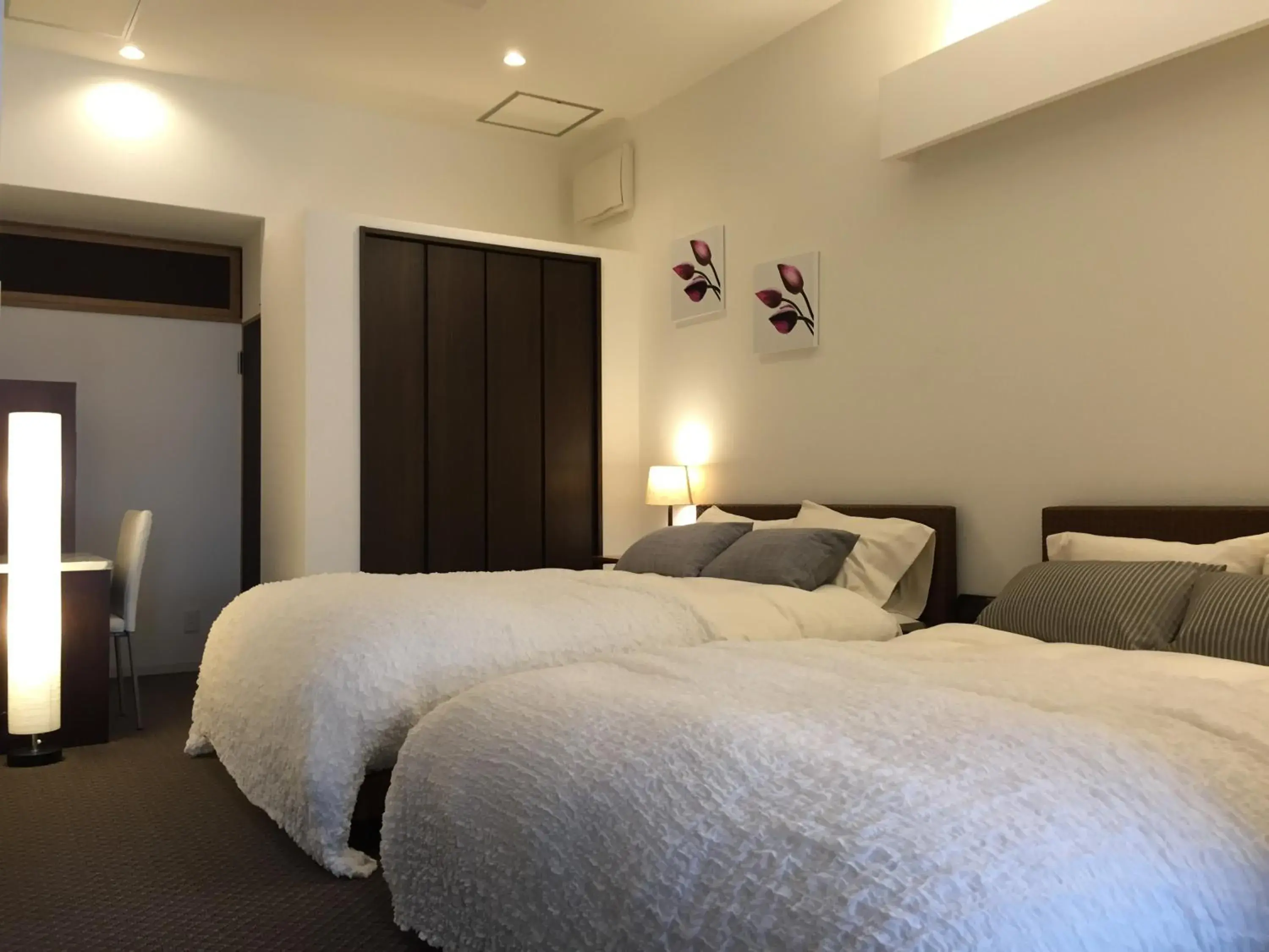 Photo of the whole room, Bed in R&Run Kyoto Serviced Apartment & Suites