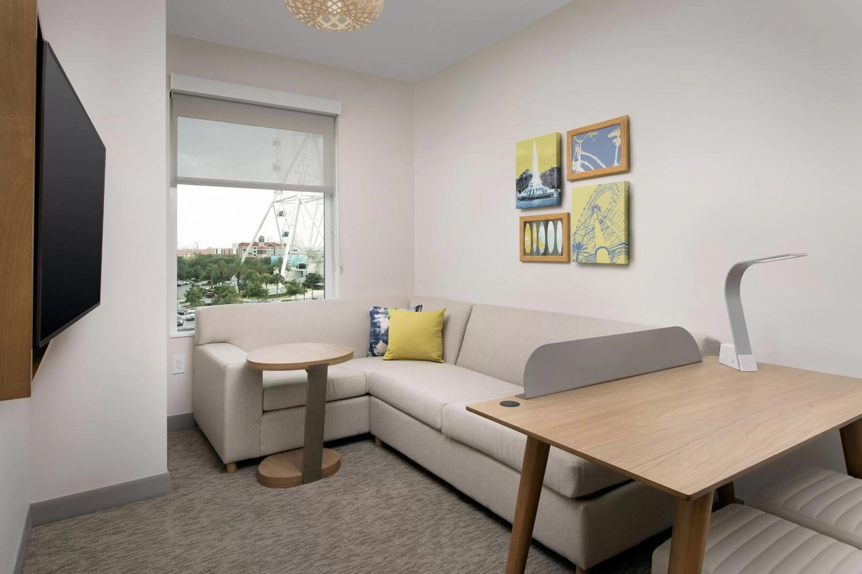 Living room in Element Orlando Universal Blvd.