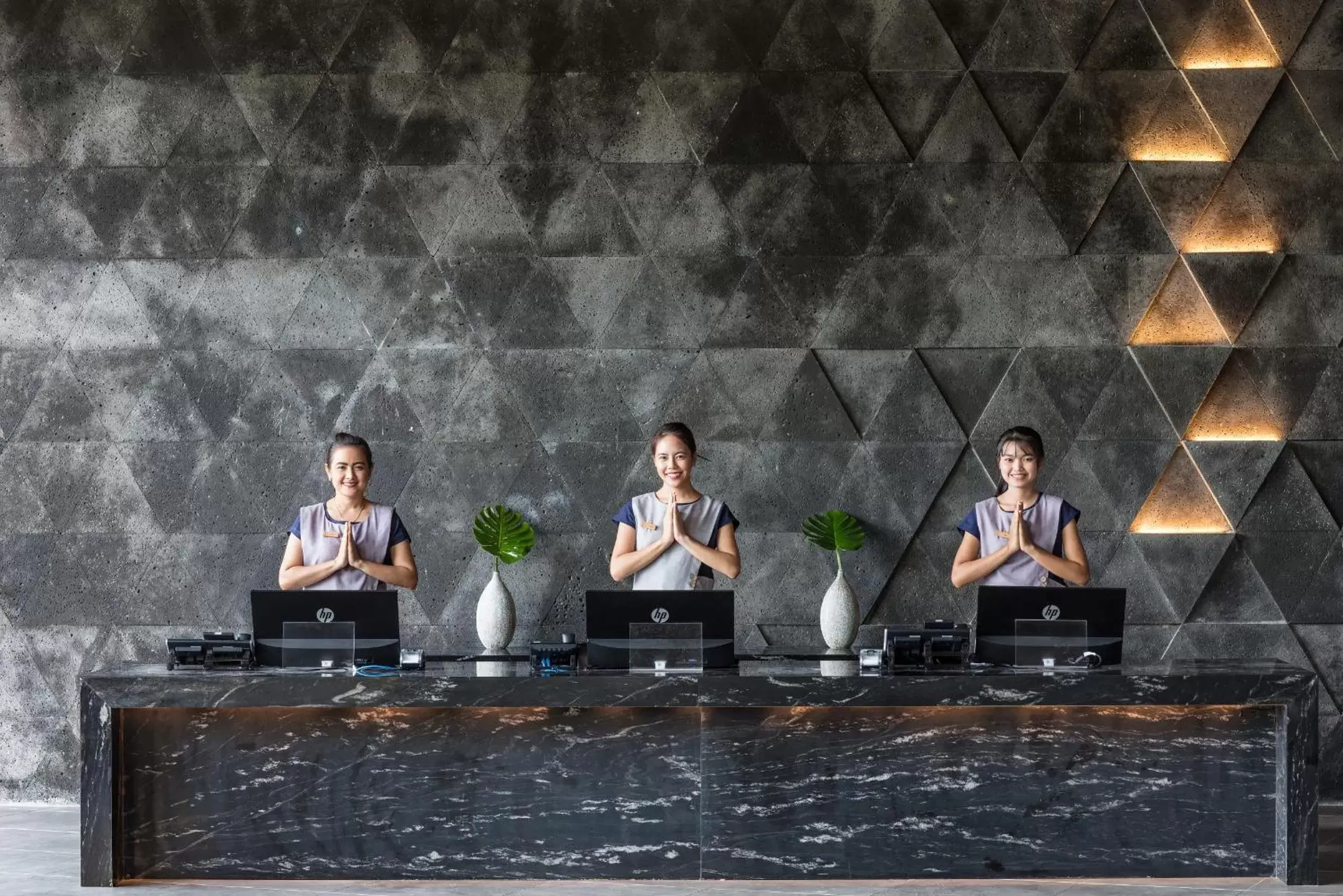 Lobby or reception in La Vela Khao Lak - SHA Extra Plus Lobby or reception in La Vela Khao Lak - SHA Extra Plus