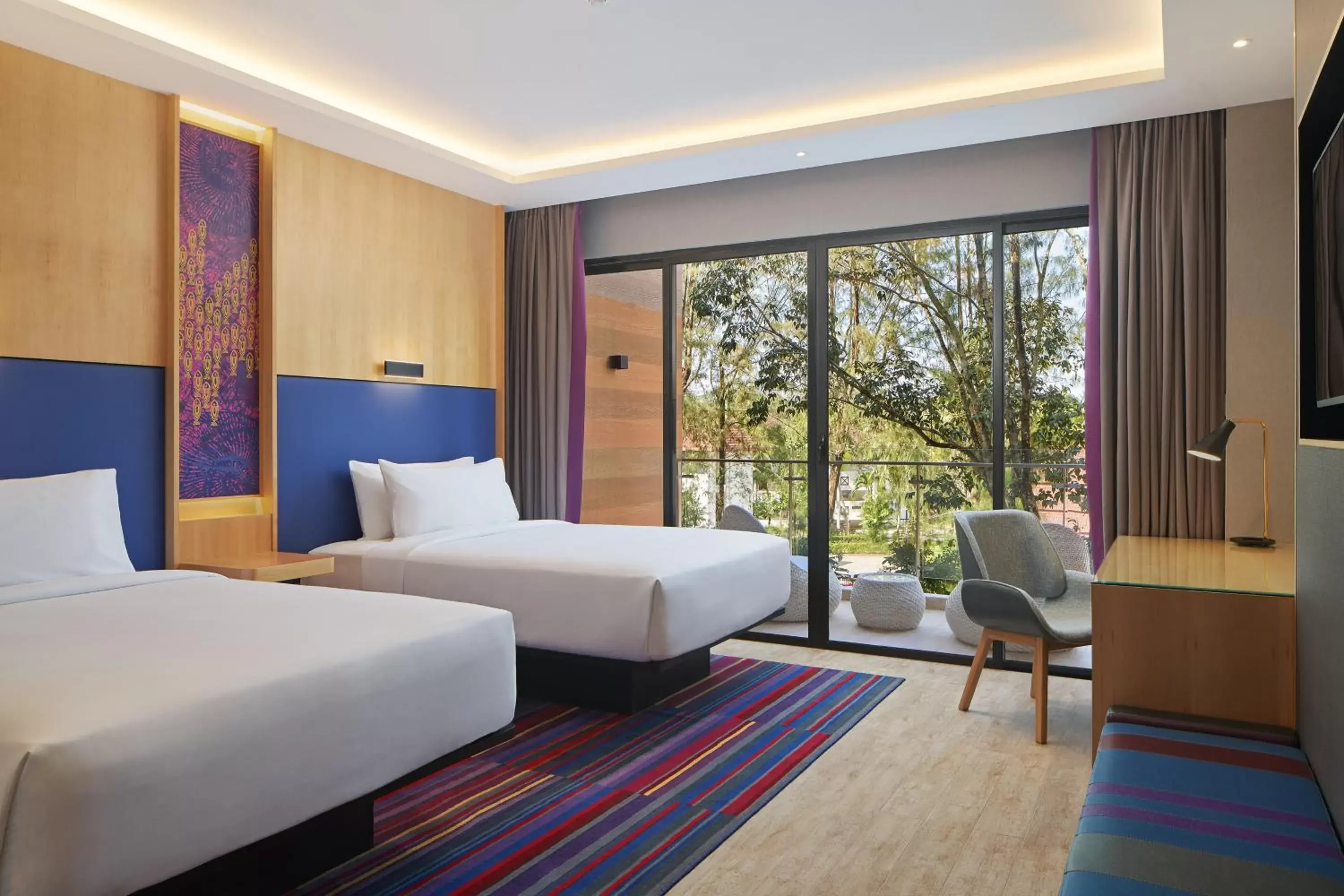 Photo of the whole room, Bed in Aloft Langkawi Pantai Tengah