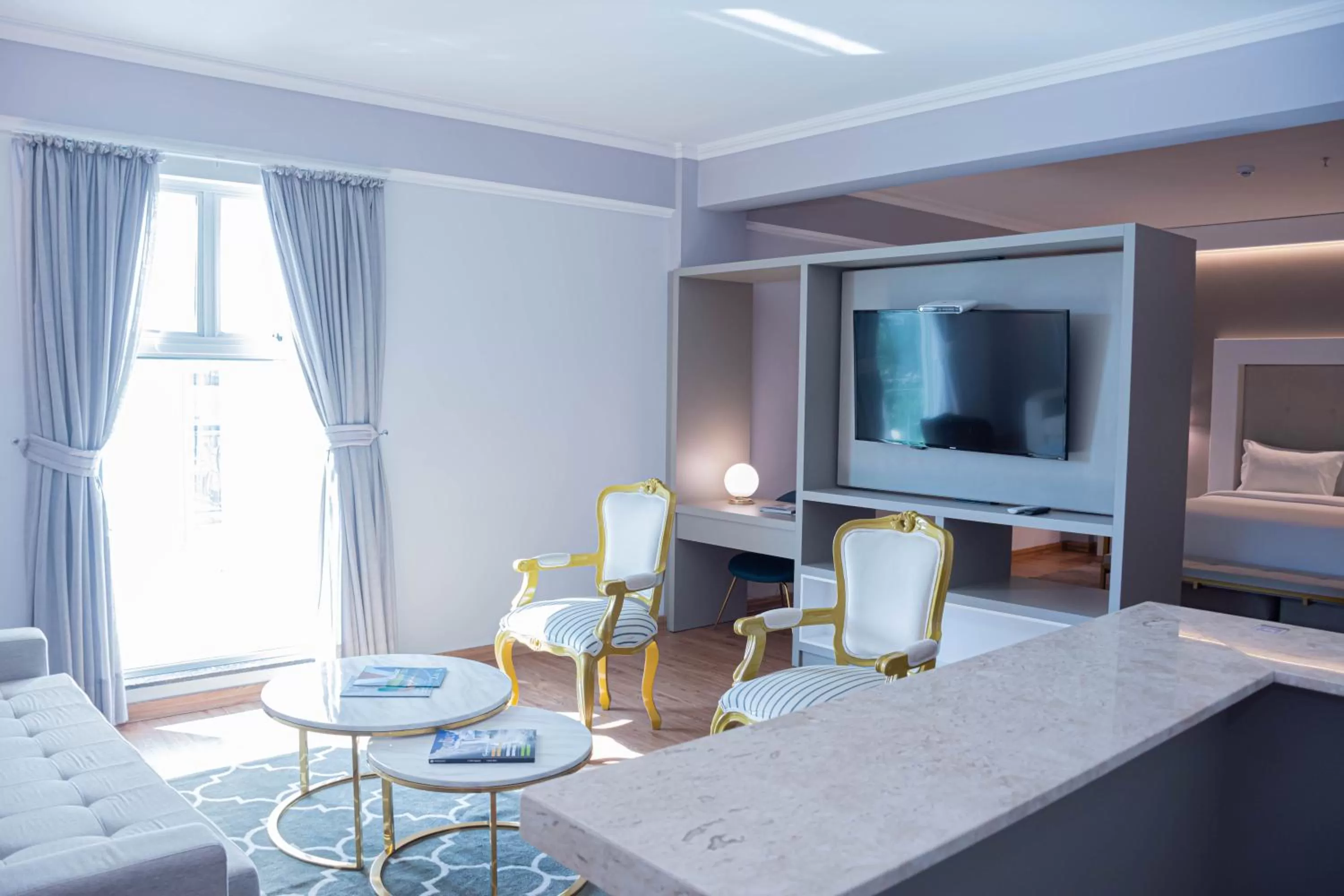 Living room in Bisinii Boutique Hotel