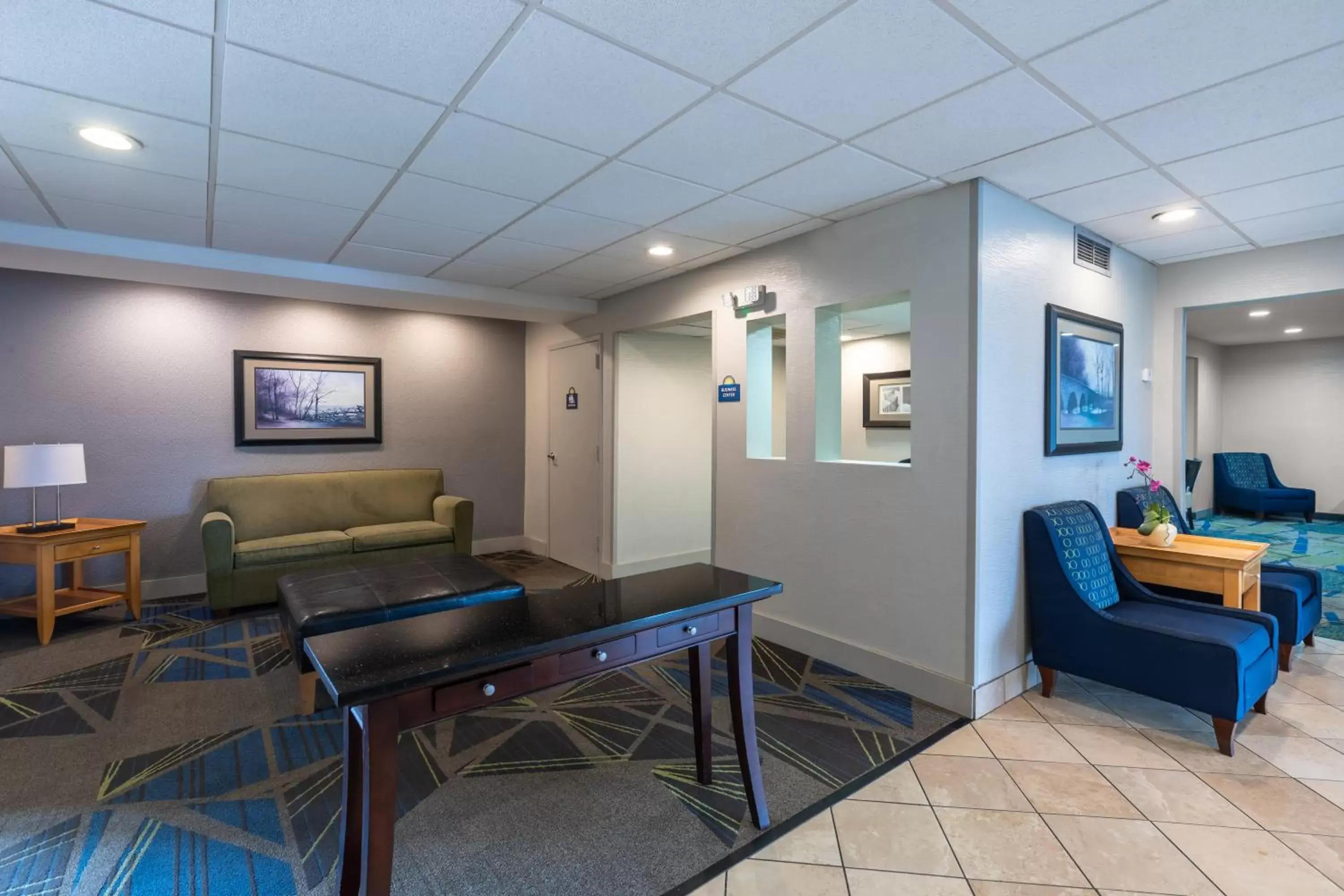 Lobby or reception, Seating Area in Days Inn by Wyndham Greenville