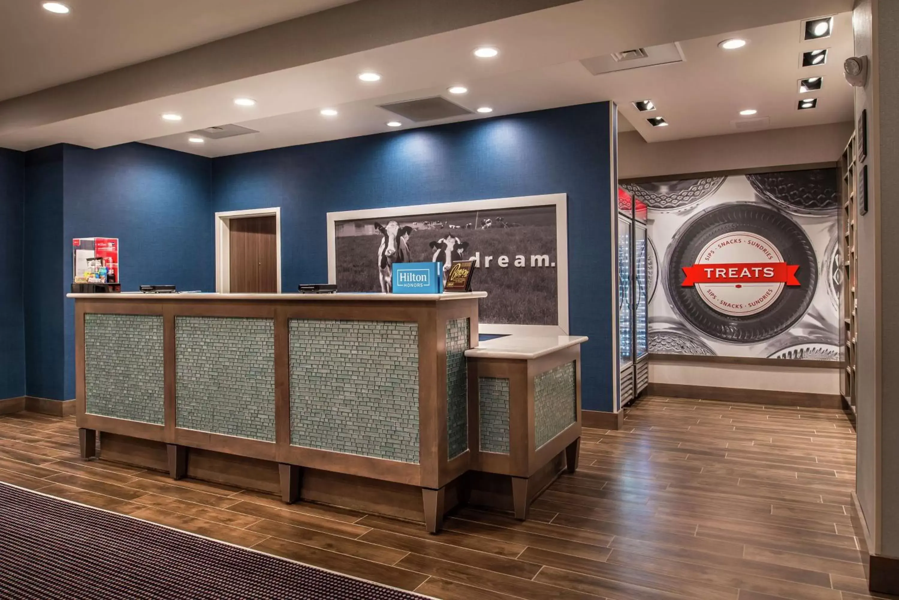 Lobby or reception in Hampton Inn Benson Lobby or reception in Hampton Inn Benson