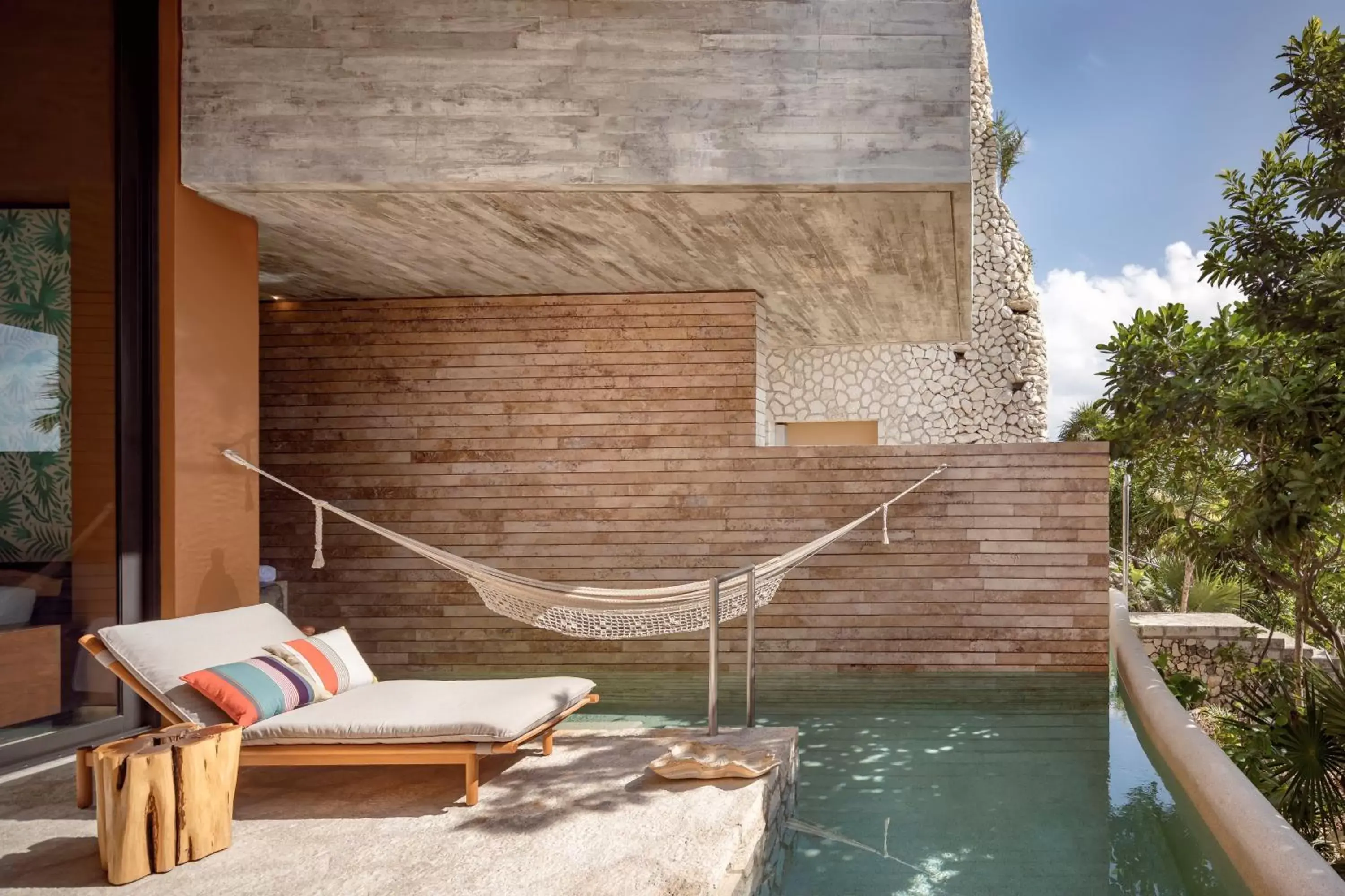 Swimming pool in La Casa de la Playa by Xcaret- All Inclusive Adults Only