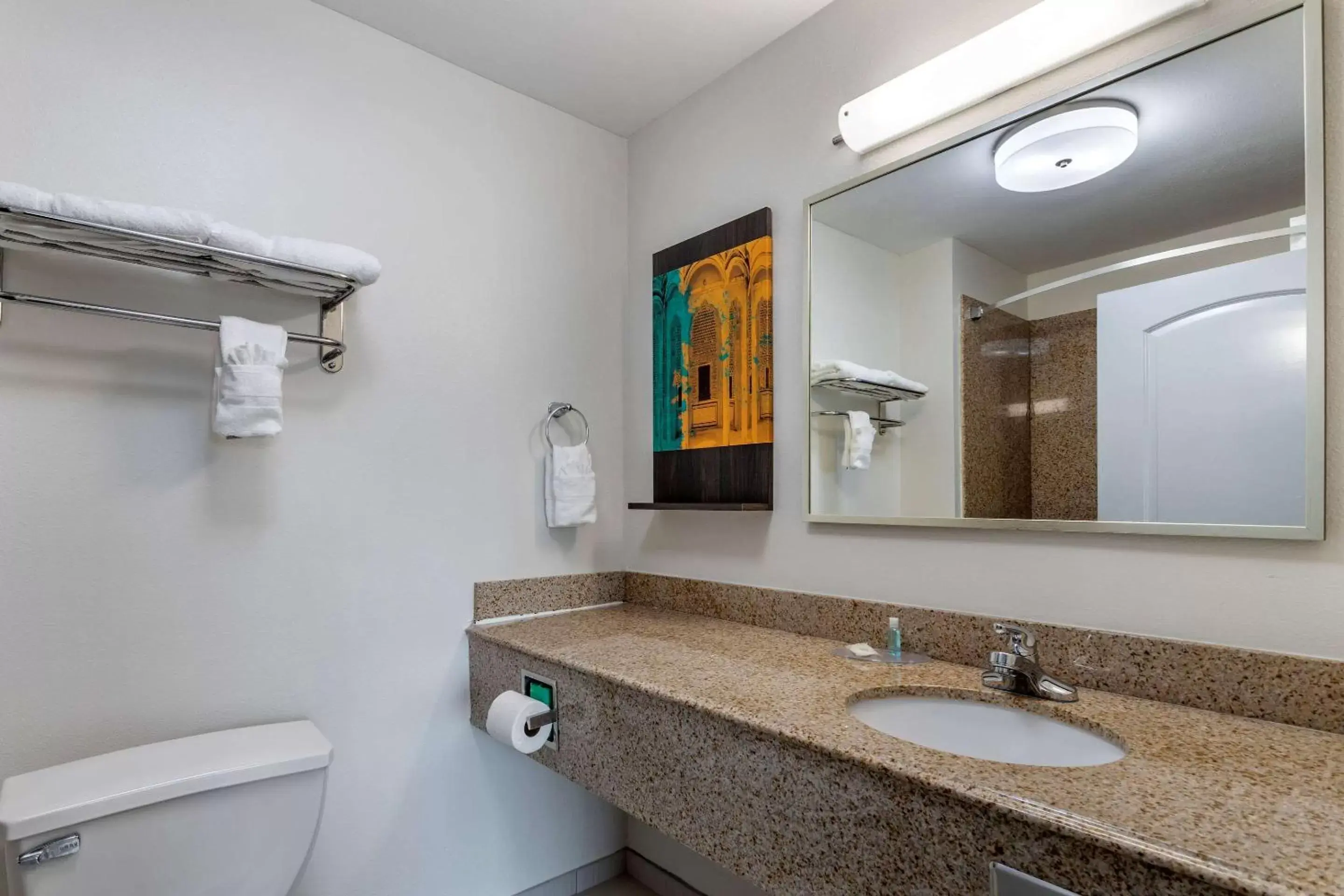 Photo of the whole room, Bathroom in MainStay Suites Port Arthur - Beaumont South