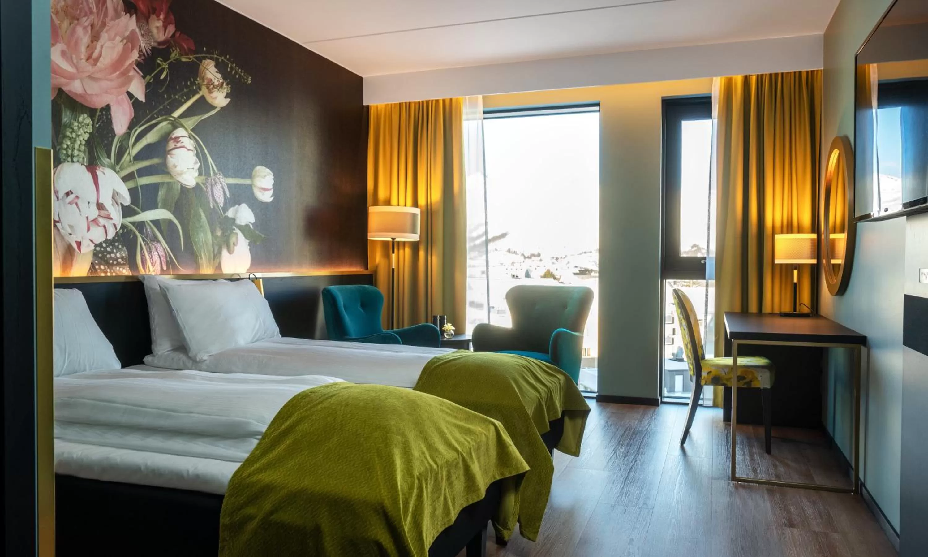 Bed in Thon Hotel Svolvær