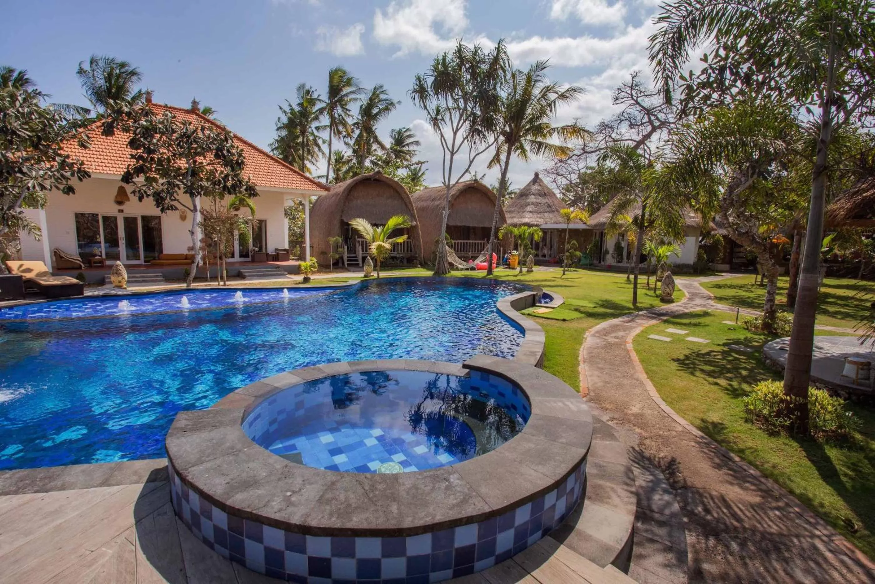 Swimming pool in Sanghyang Bay Villas