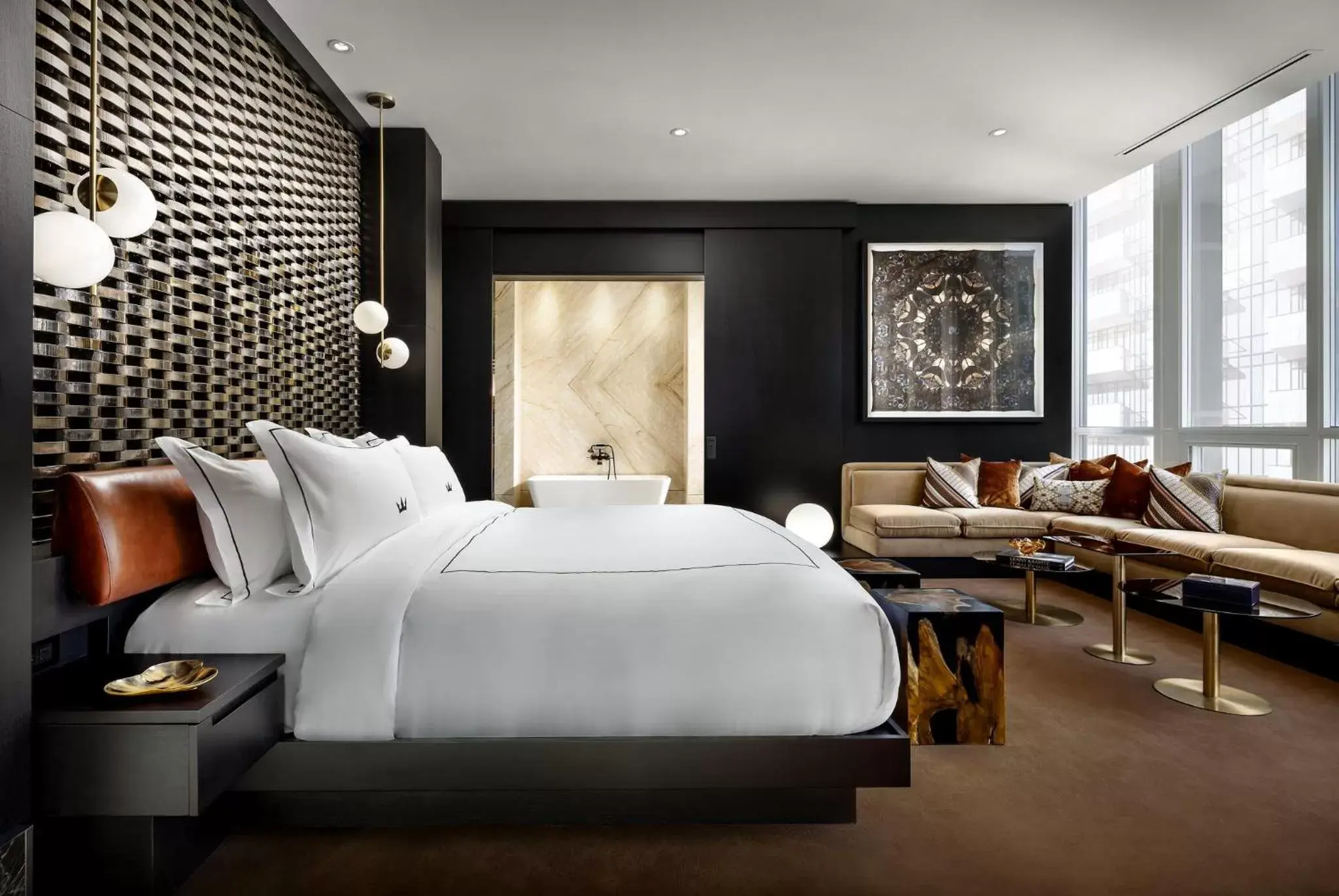 Photo of the whole room, Bed in Bisha Hotel Toronto