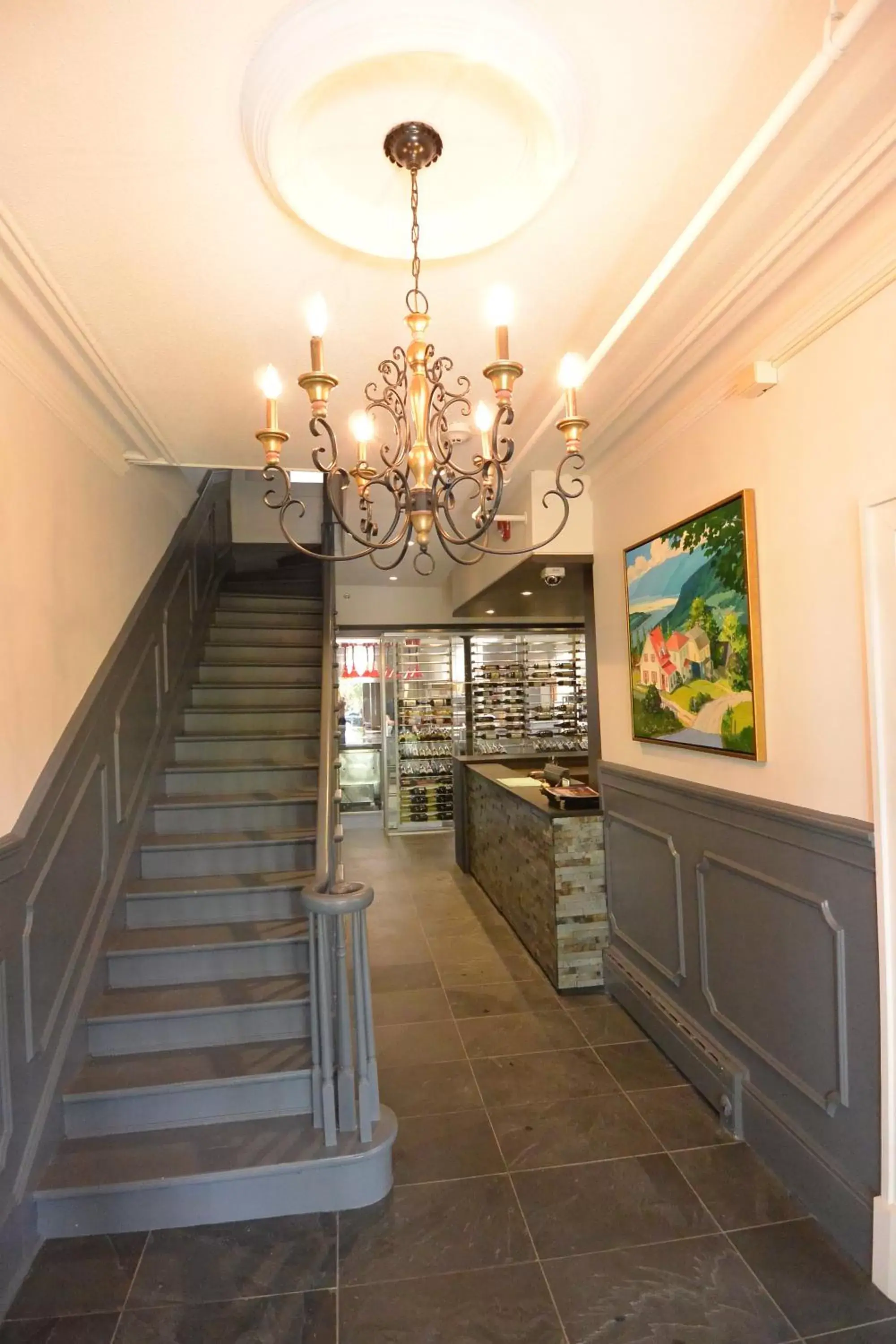 Lobby or reception, Lobby/Reception in Chez Truchon Bistro-Auberge