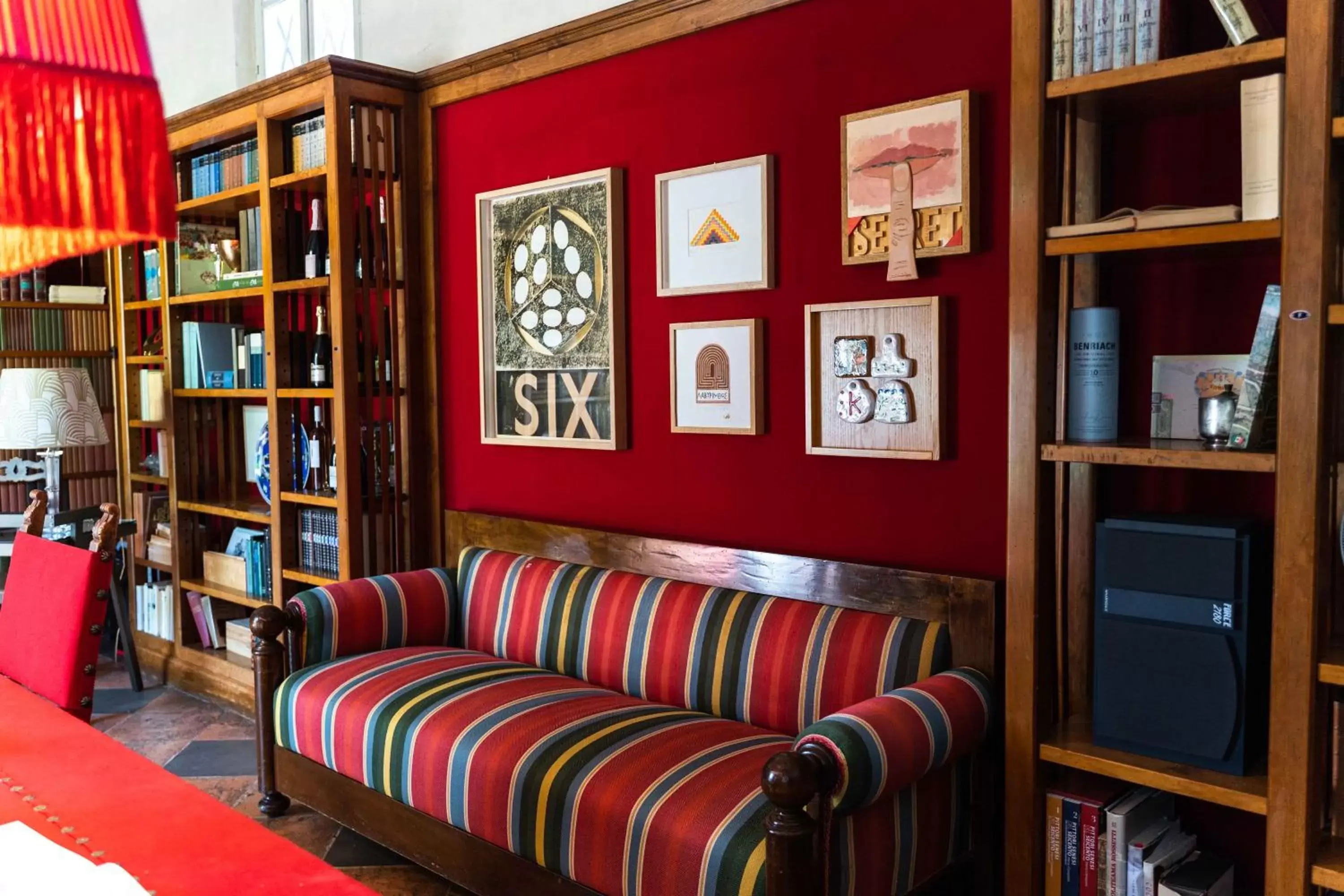 Game Room, Library in Hotel Certosa Di Maggiano