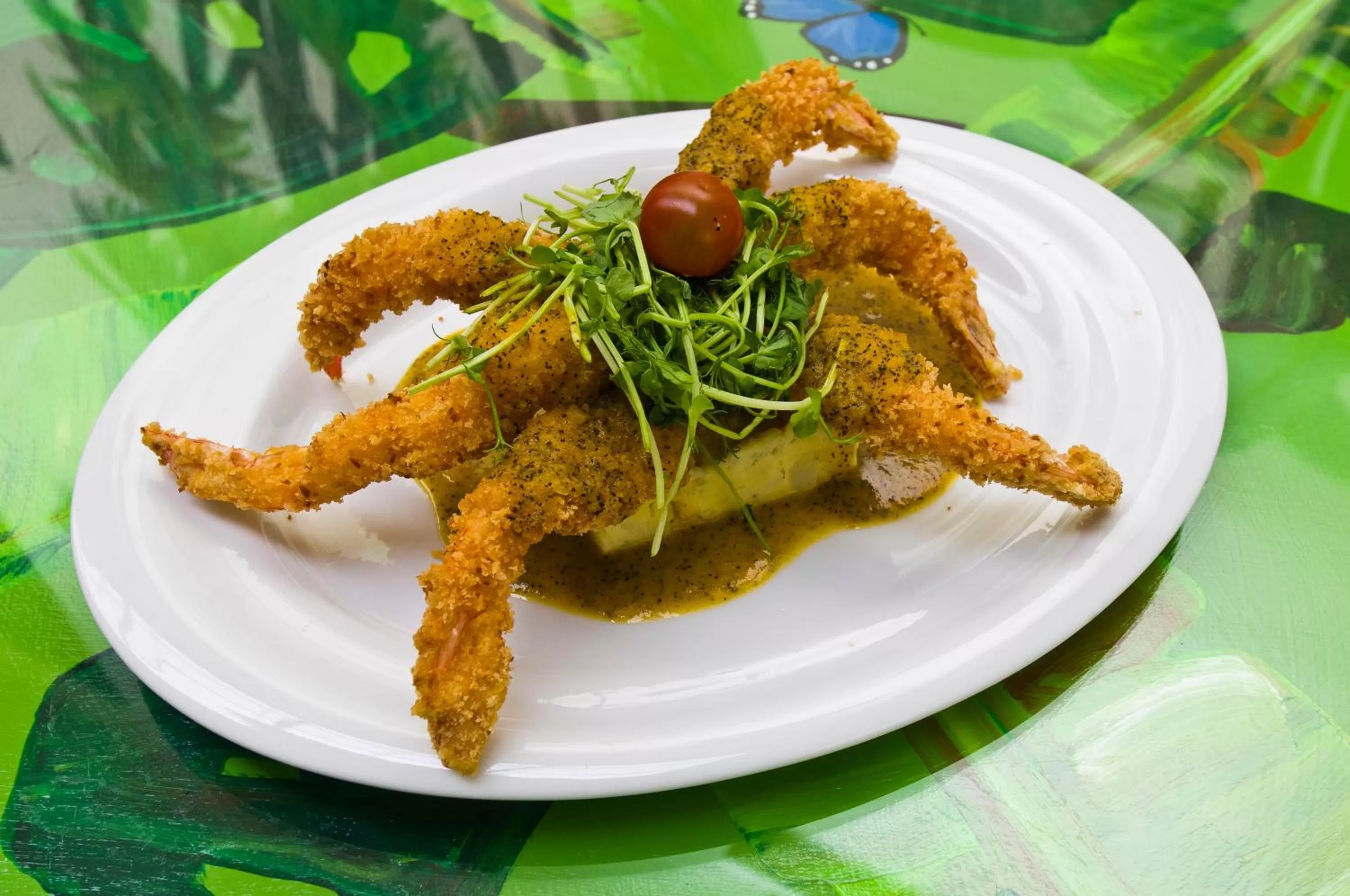 Food close-up in Adventure Inn