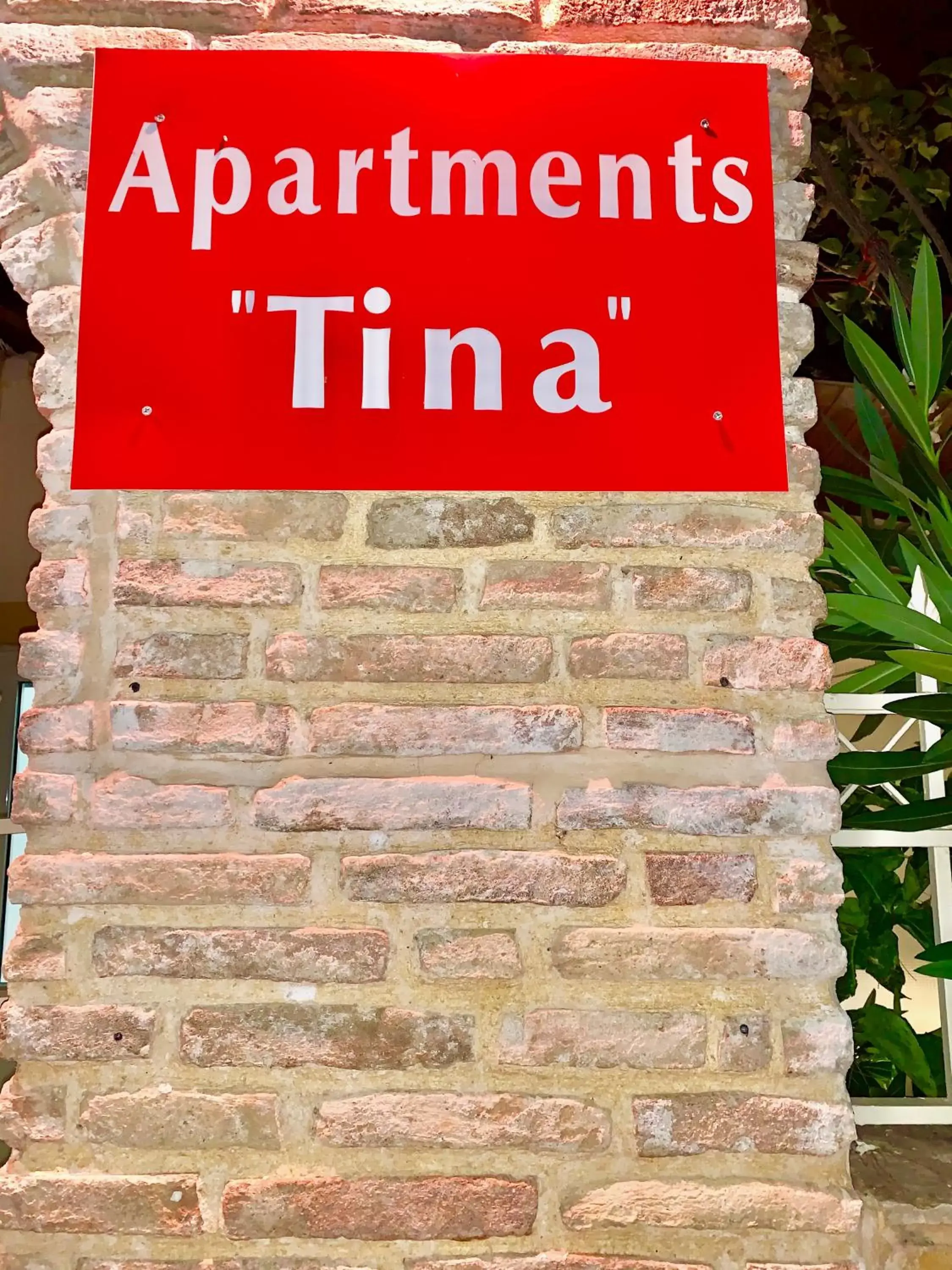 Property logo or sign in Apartments Tina FREE transfer from-to the airport