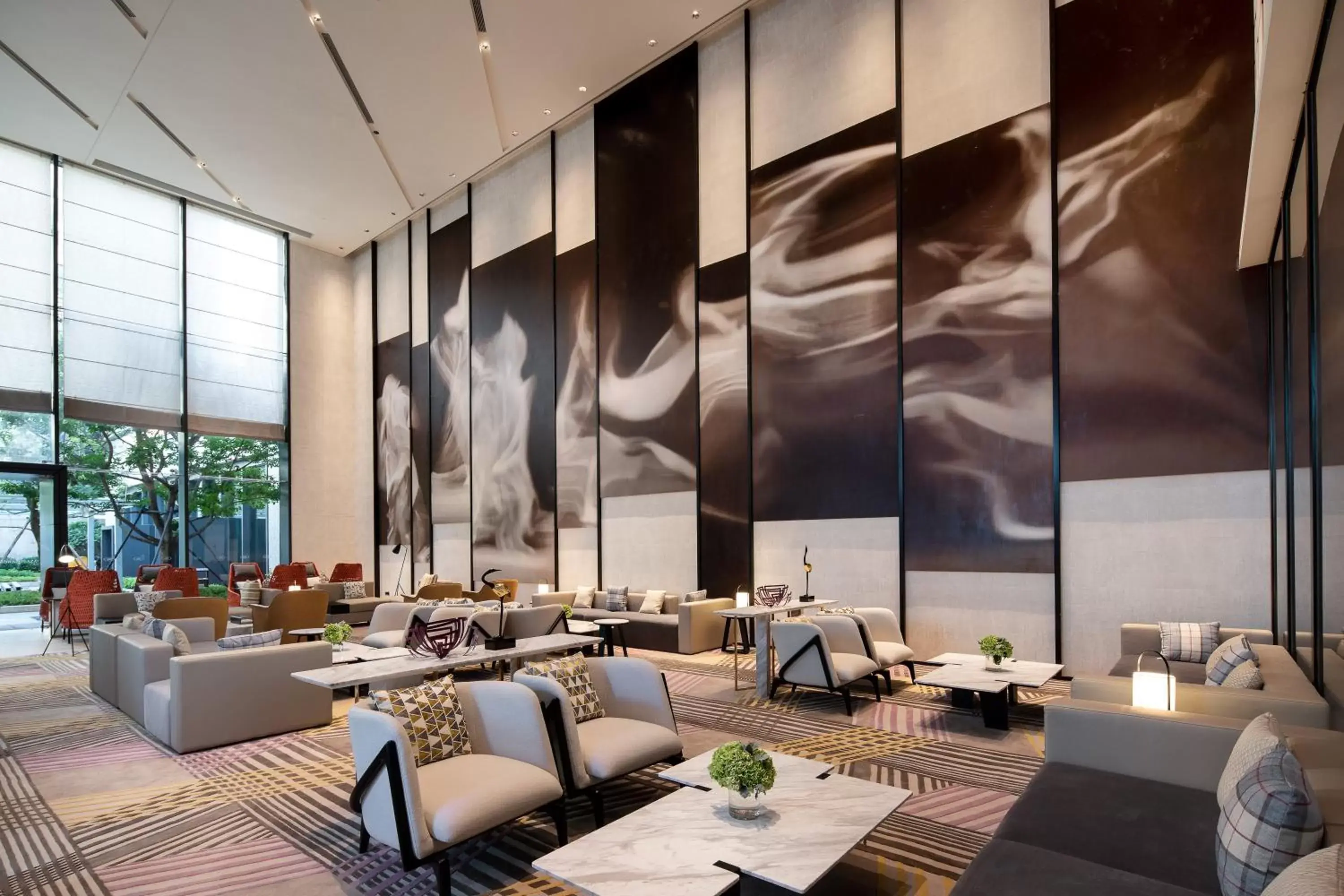 Lounge or bar, Restaurant/Places to Eat in Crowne Plaza Foshan Nanhai, an IHG Hotel