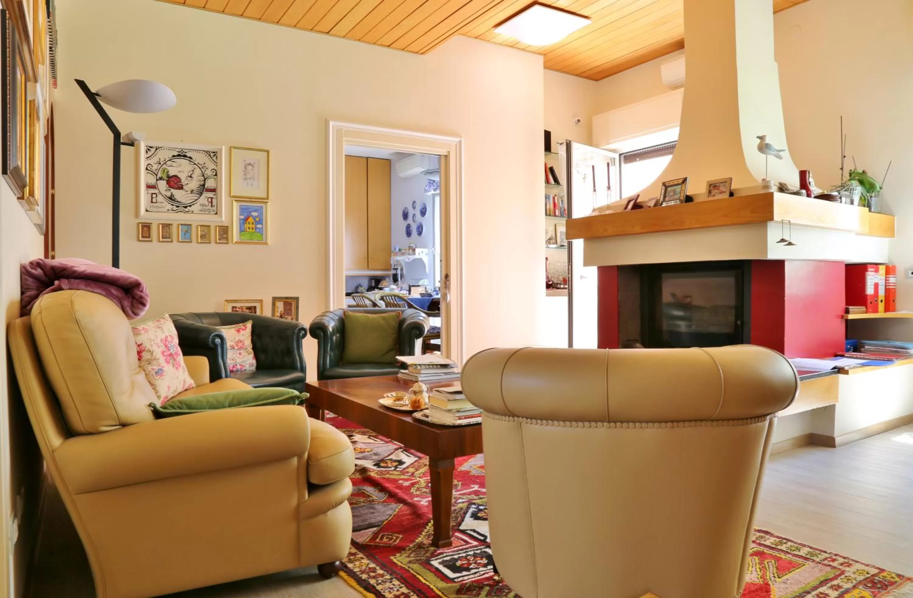 Communal kitchen in Al Villino del Sole