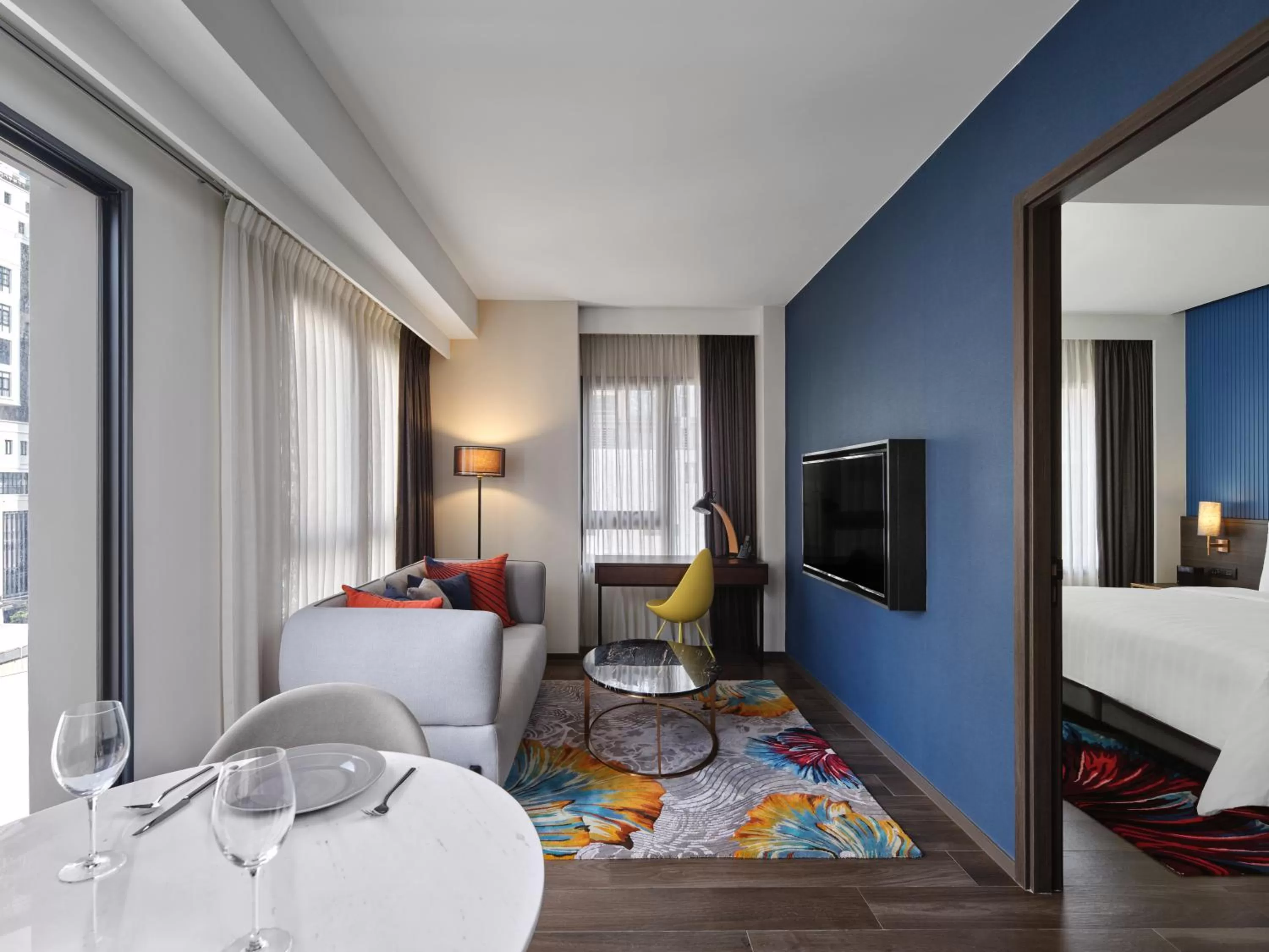 Living room in Sindhorn Midtown Hotel Bangkok, Vignette Collection by IHG