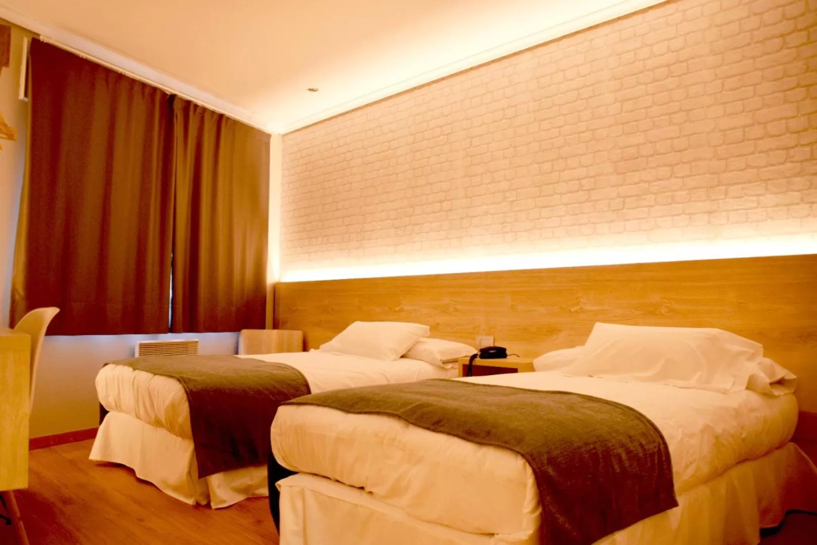 Bed in Hospedium Hotel La Marina Costa da Morte