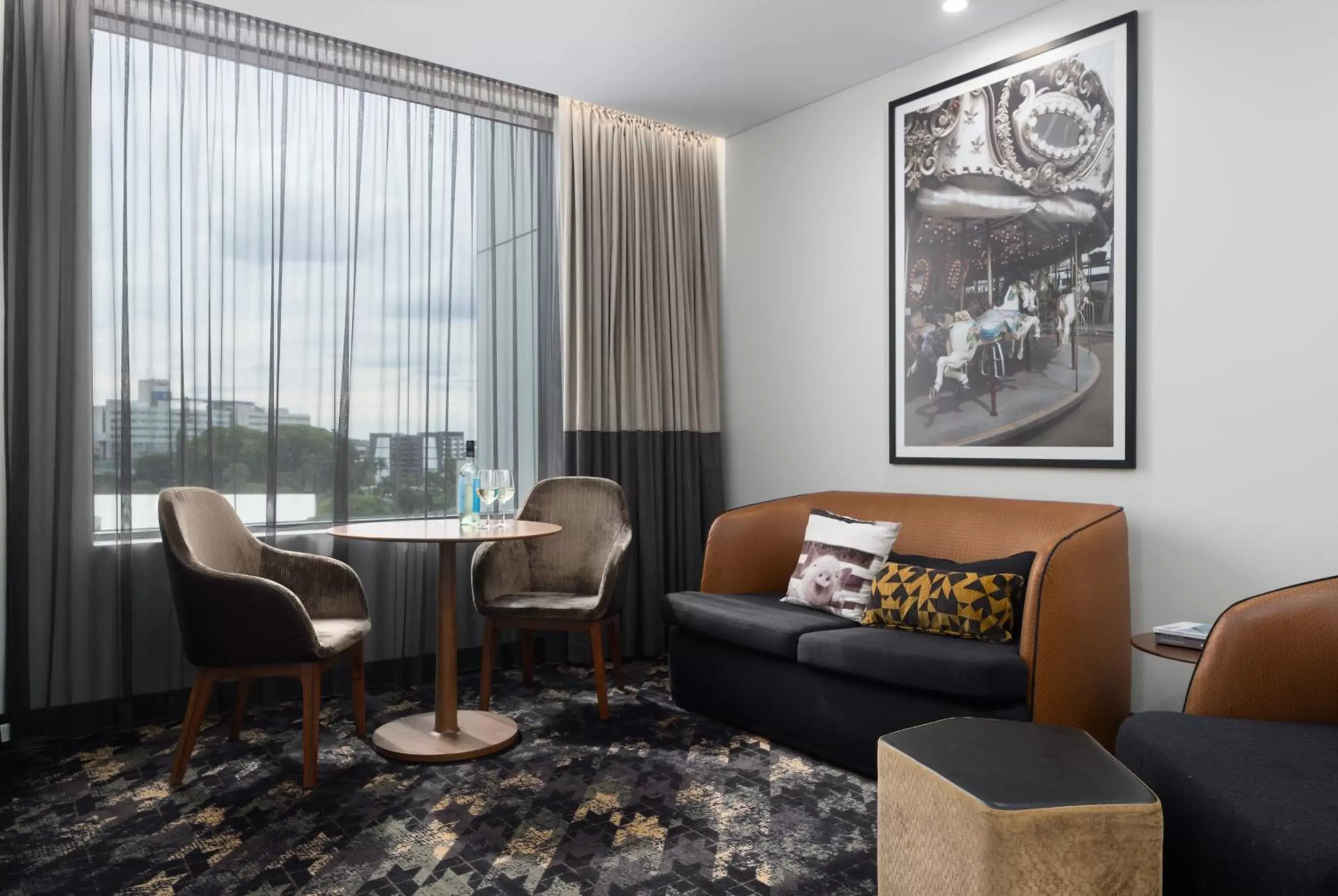 Living room, Seating Area in Rydges Fortitude Valley