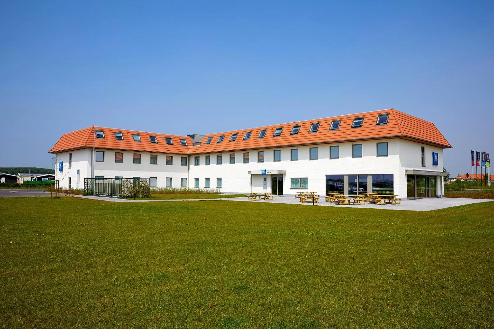 Property building in ibis budget Oostende Airport