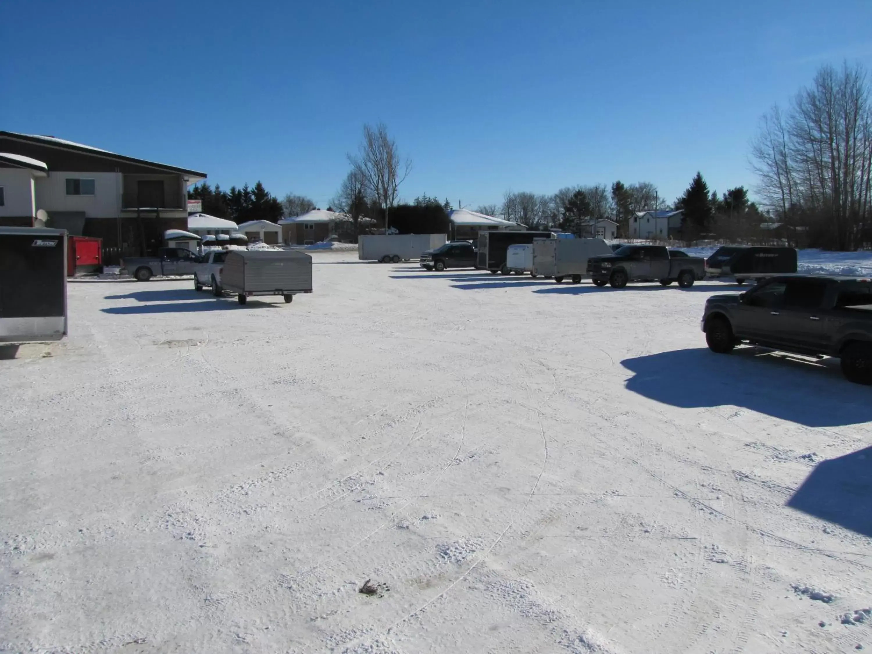 Winter, Swimming Pool in Northland Motel