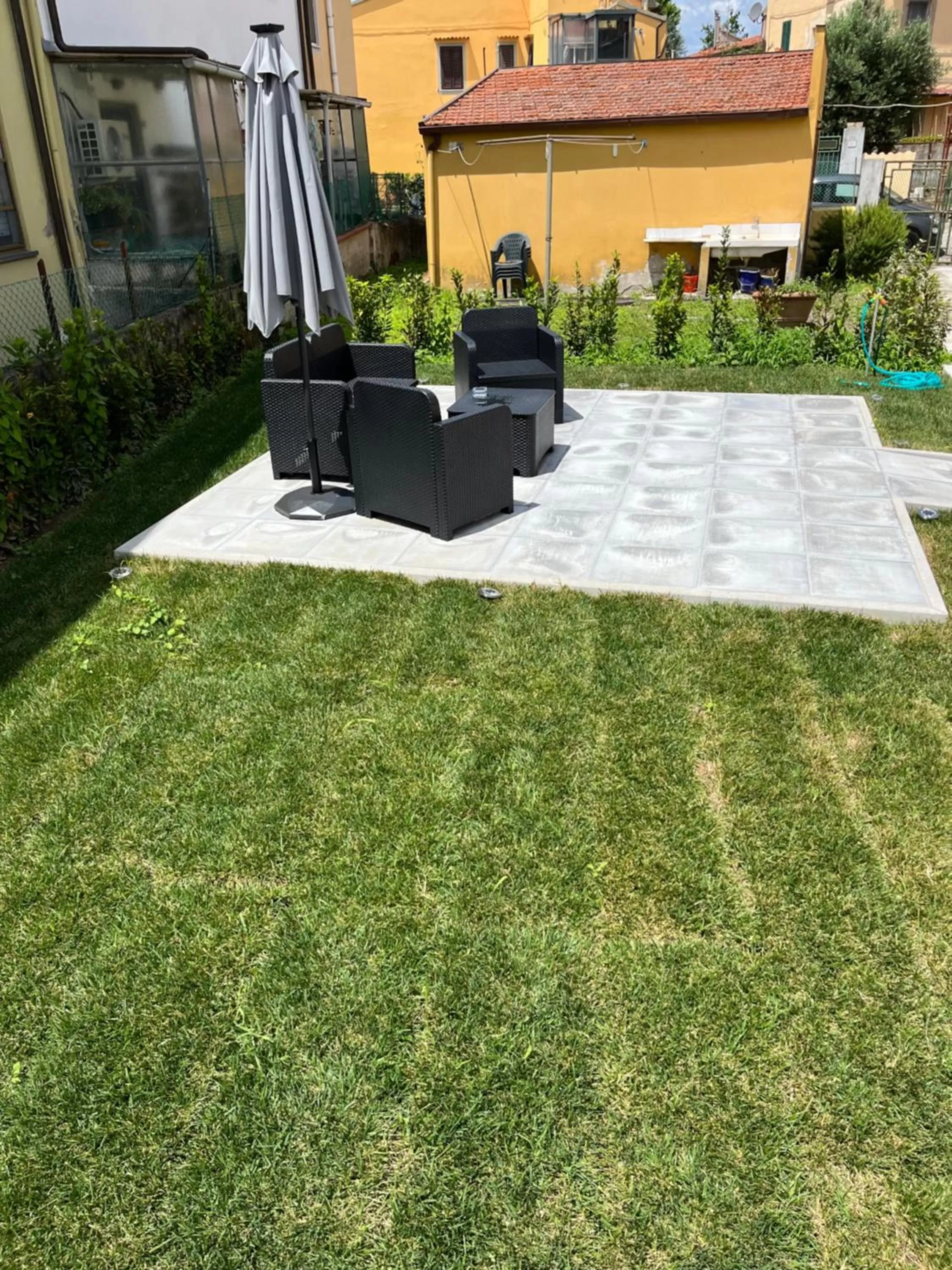 Patio in The Bricks B&B