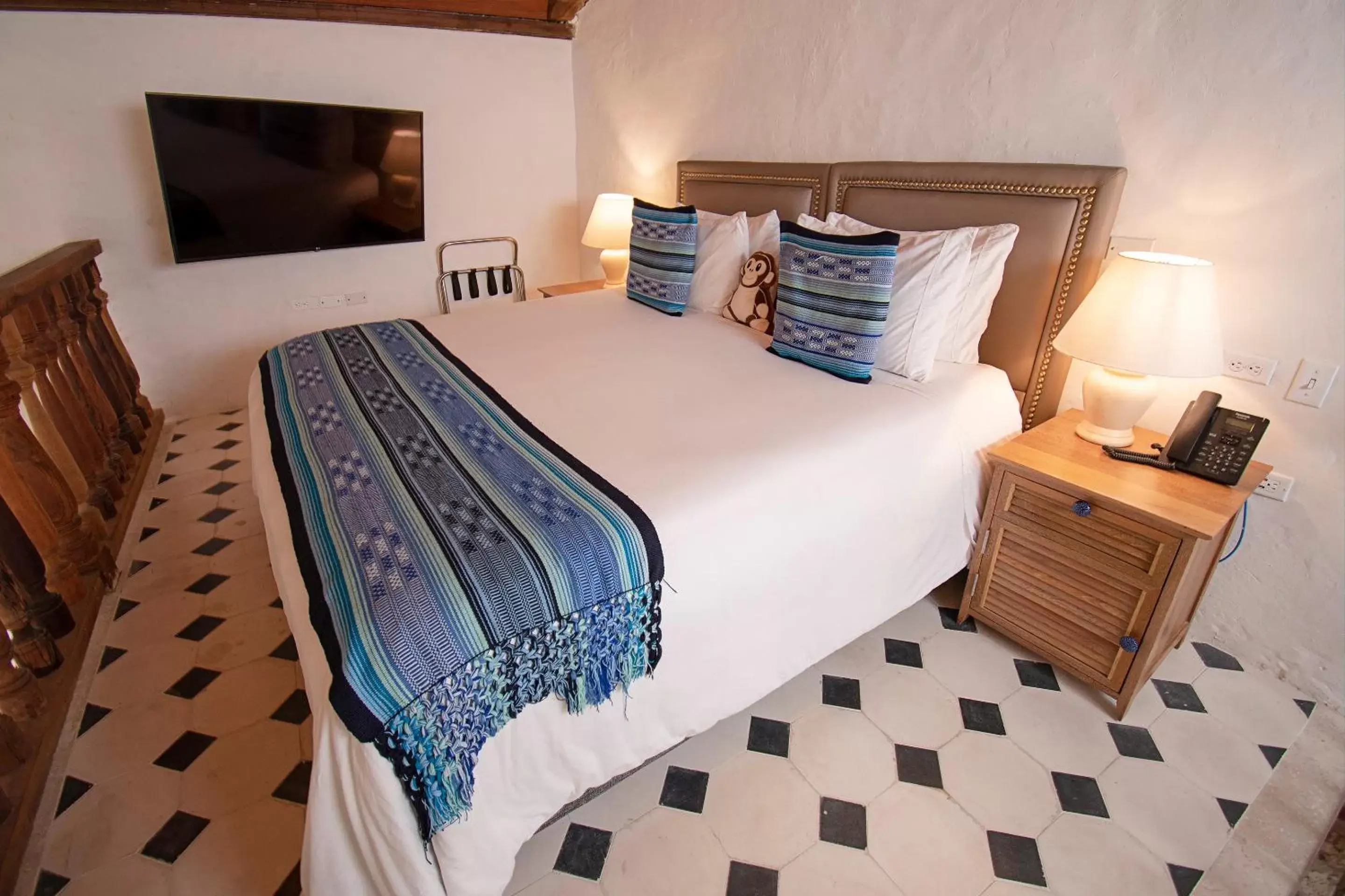 Bed in Hotel Casa La Factoria by Faranda Boutique, a member of Radisson Individuals