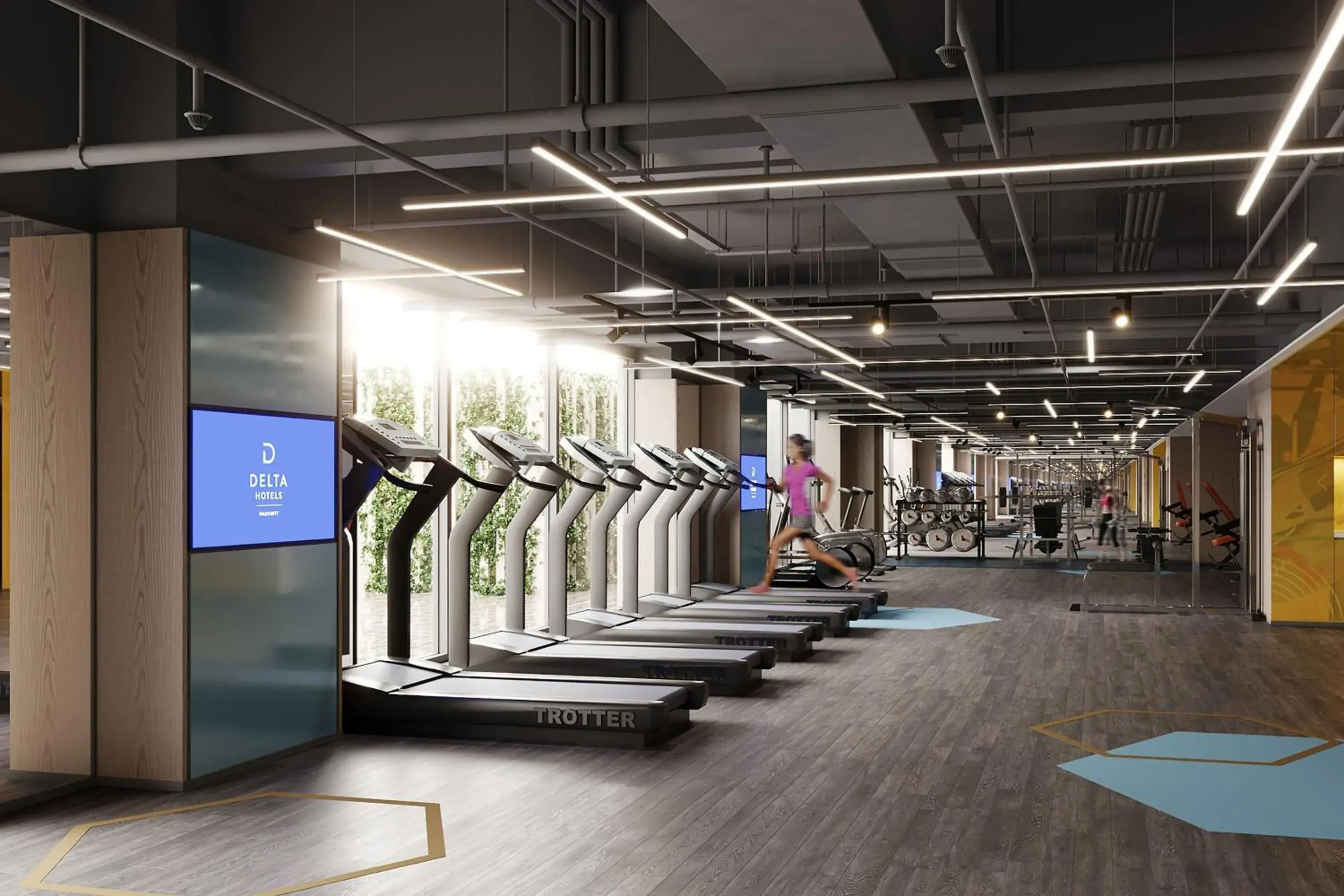 Fitness centre/facilities, Fitness Center/Facilities in Delta Hotels by Marriott Xi'an