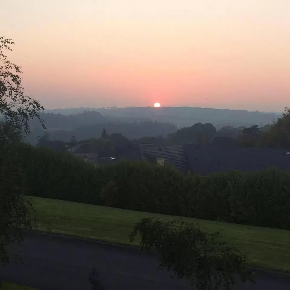 Sunset in Forest Hills Lodge