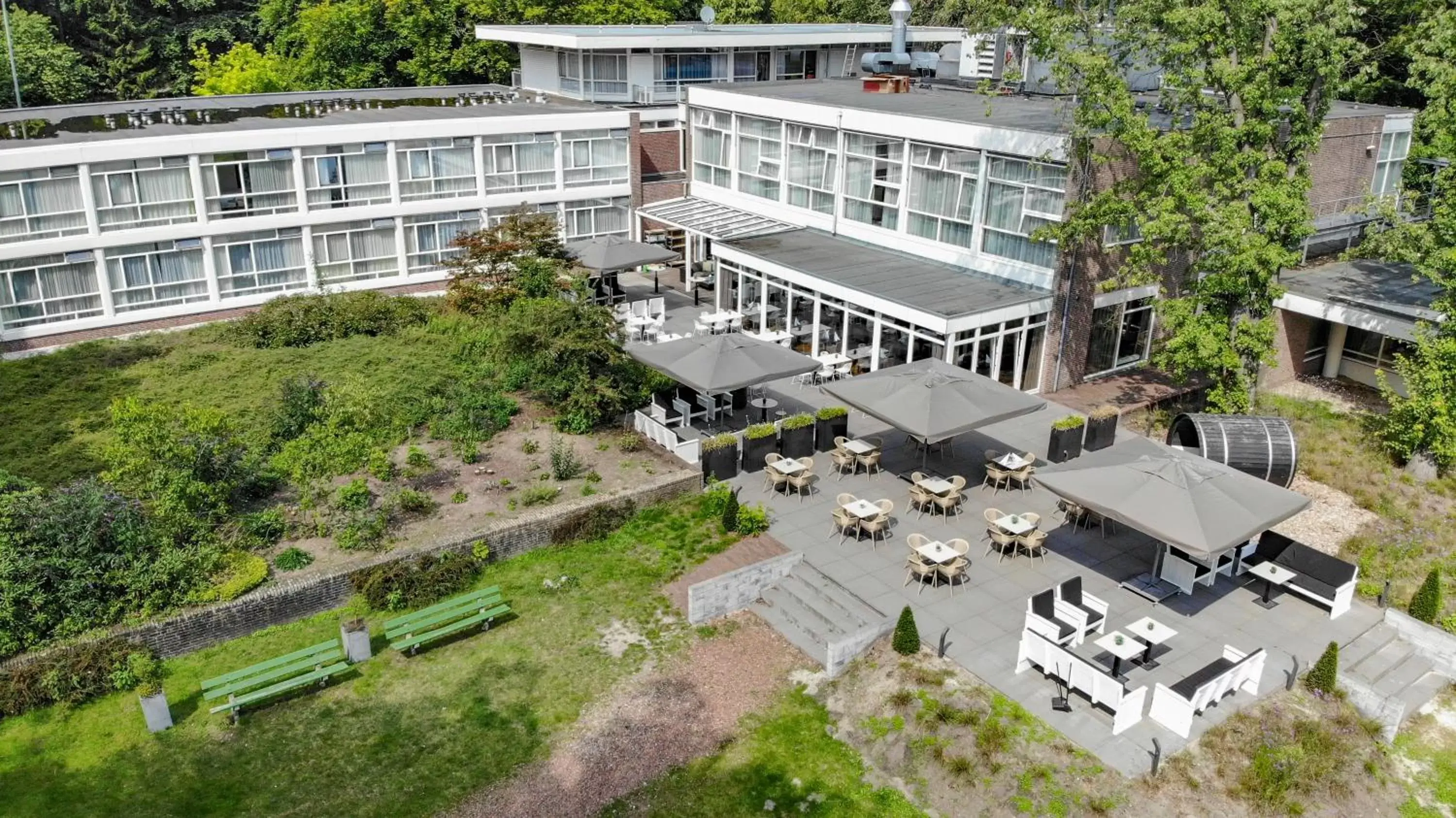 Bird's eye view in Fletcher Hotel Restaurant Amersfoort Bird's eye view in Fletcher Hotel Restaurant Amersfoort