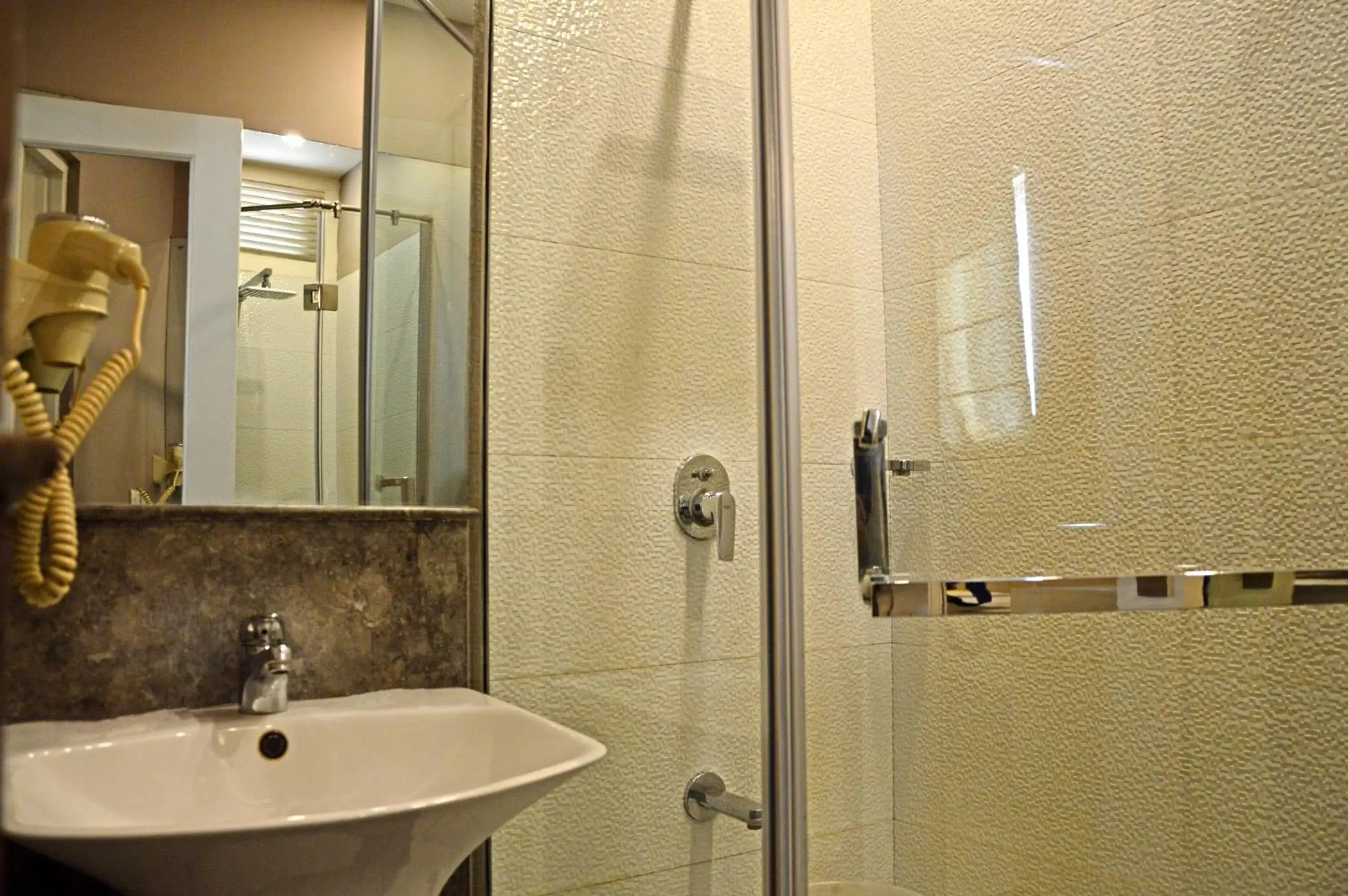 Bathroom in Hotel Ajanta