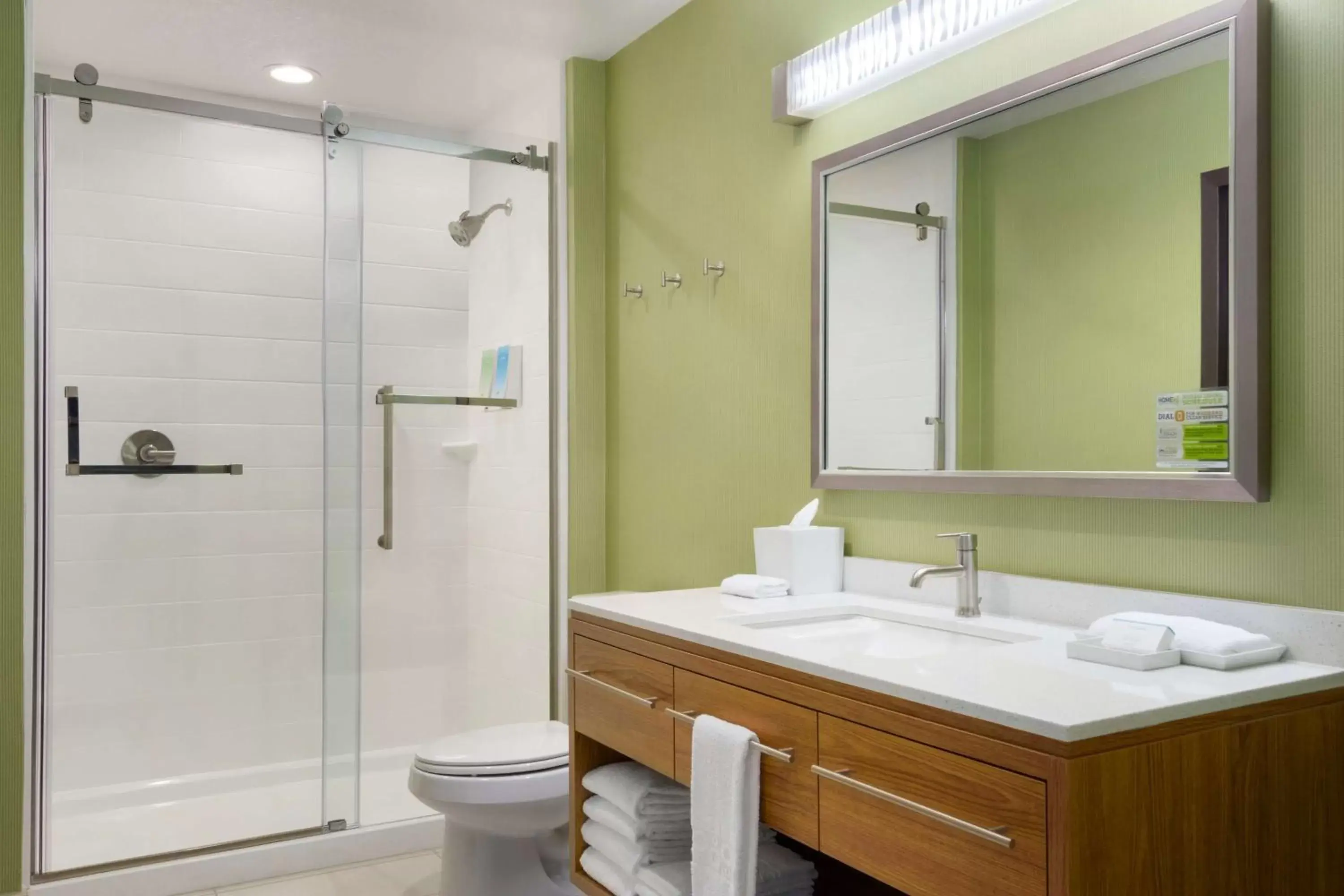 Bathroom in Home2 Suites by Hilton Houston Stafford - Sugar Land