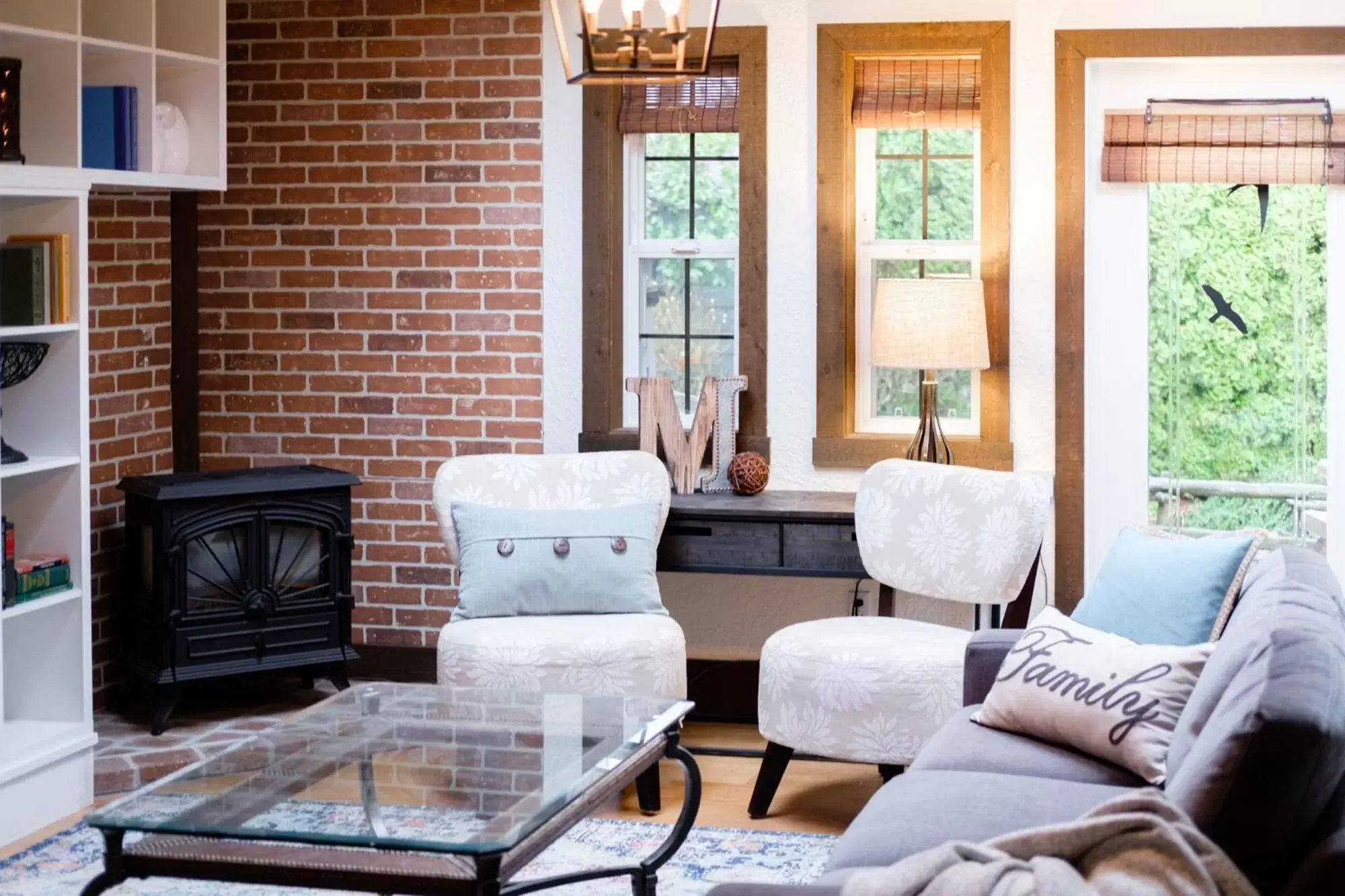 Living room, Seating Area in Bramblebank Cottages