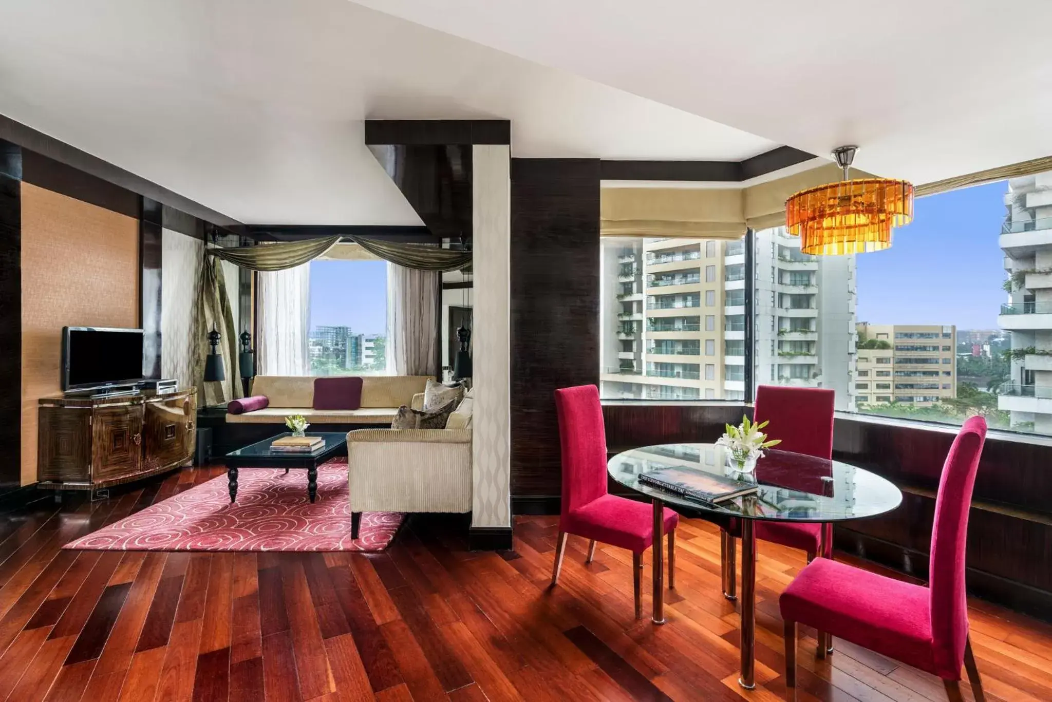 Living room, Dining Area in Sofitel Mumbai BKC