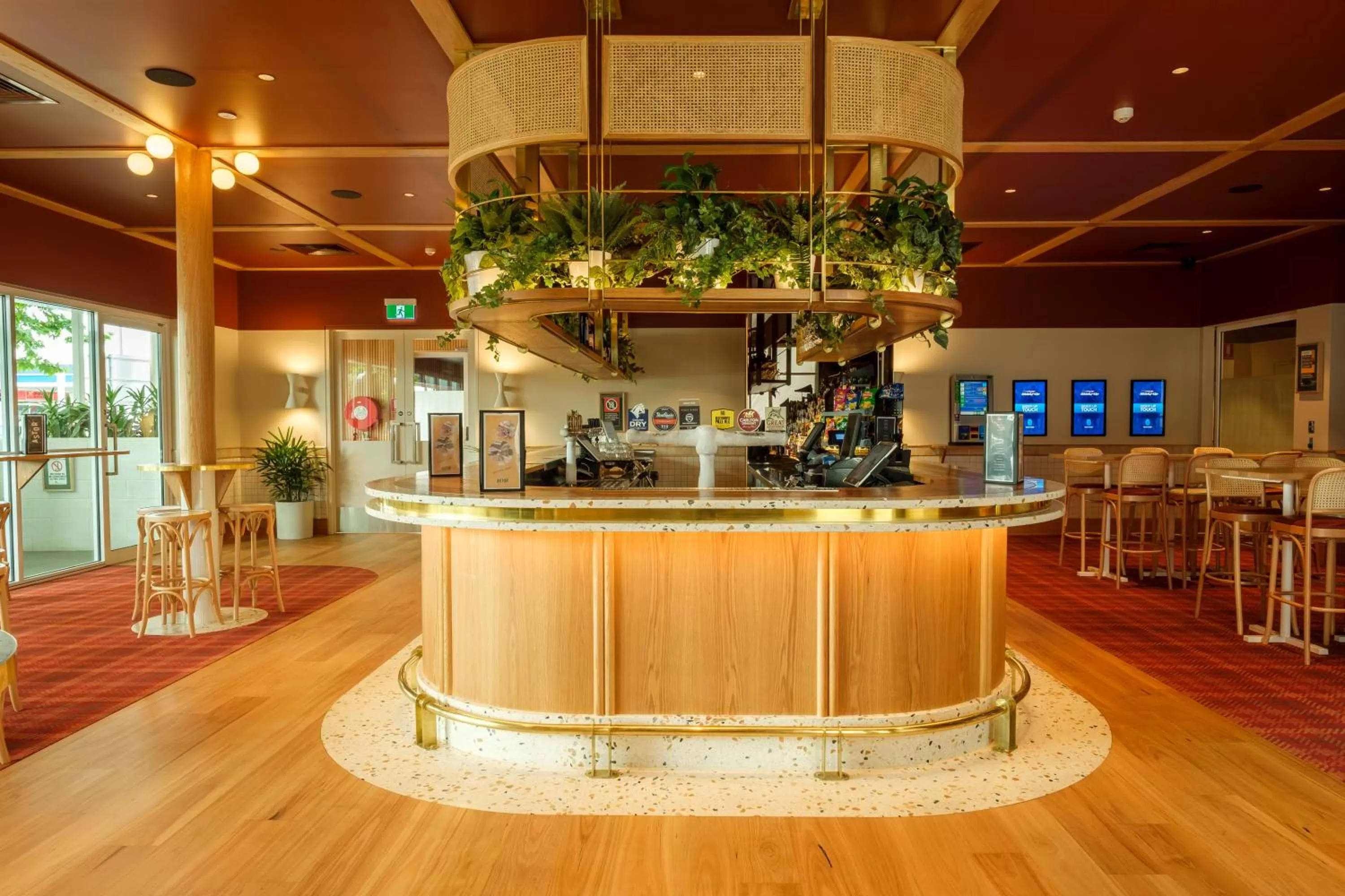 Lounge or bar in Astor Hotel Motel