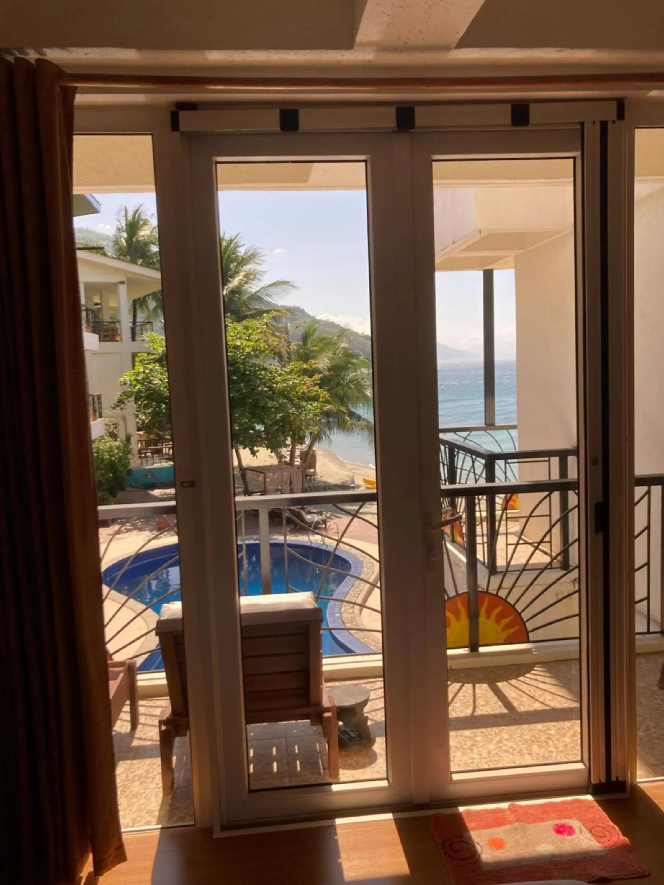 View (from property/room), Pool View in Sunset At Aninuan Beach Resort