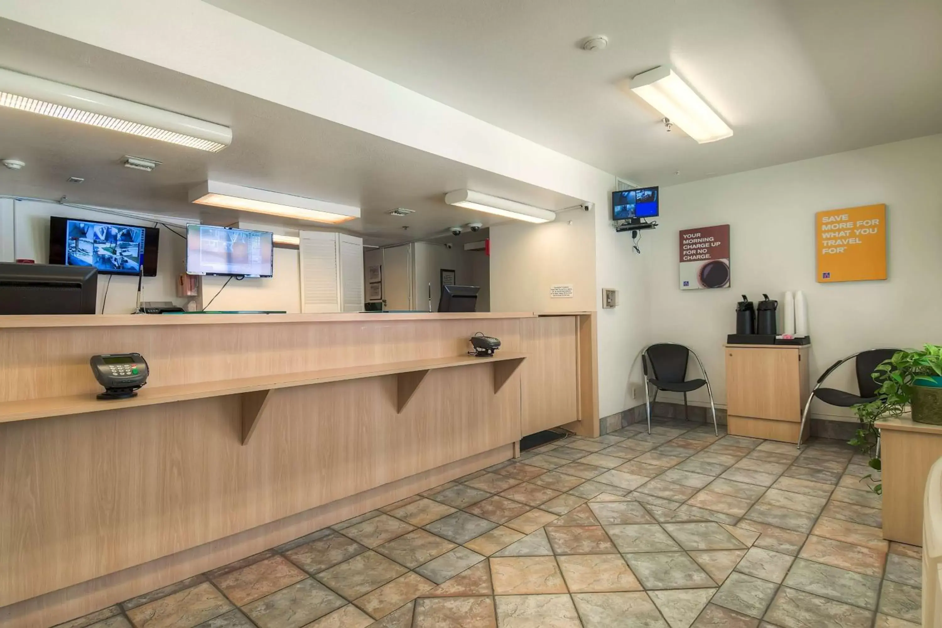 Lobby or reception in Motel 6-Palm Springs, CA - Downtown Lobby or reception in Motel 6-Palm Springs, CA - Downtown